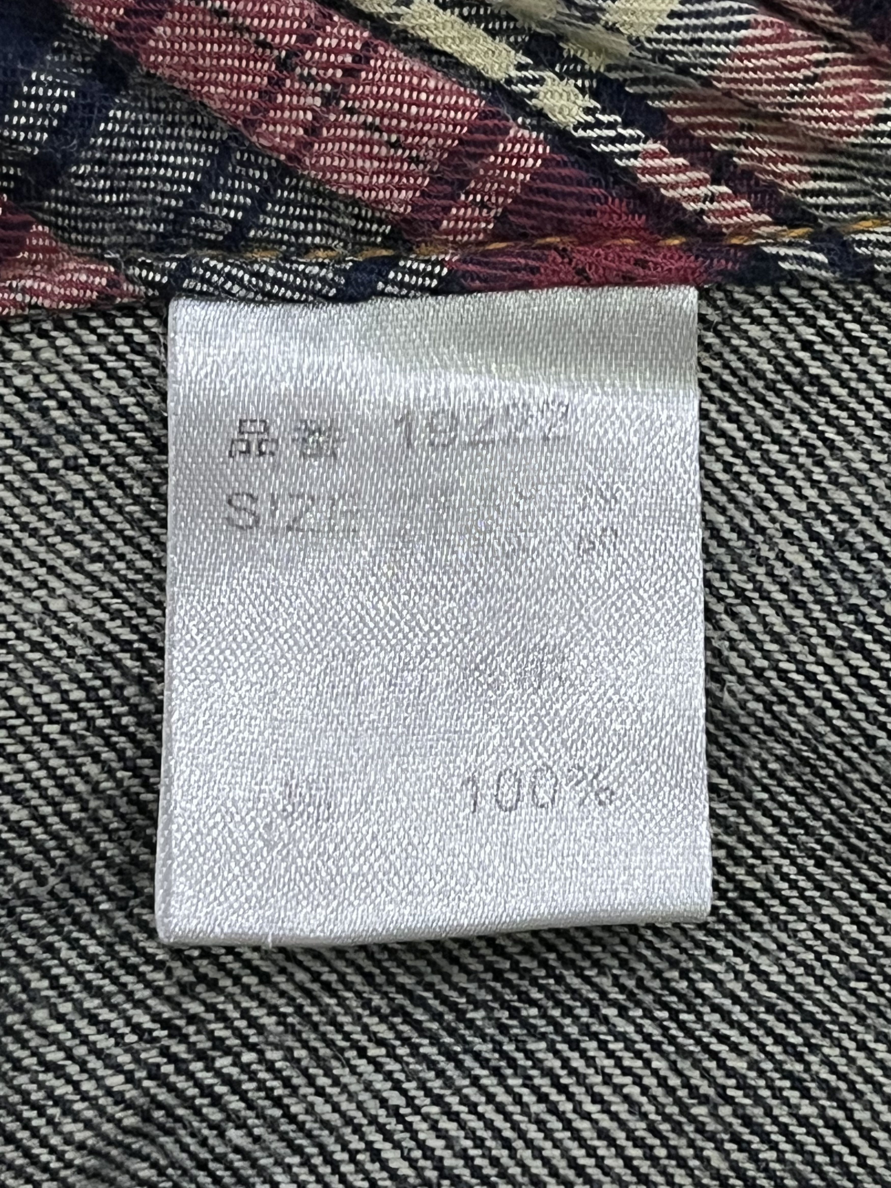 Japanese Brand 🔥FYE EXPLOSION ACID WASH Double Waist Half Flap Back Jeans Size US 29 - 13 Thumbnail