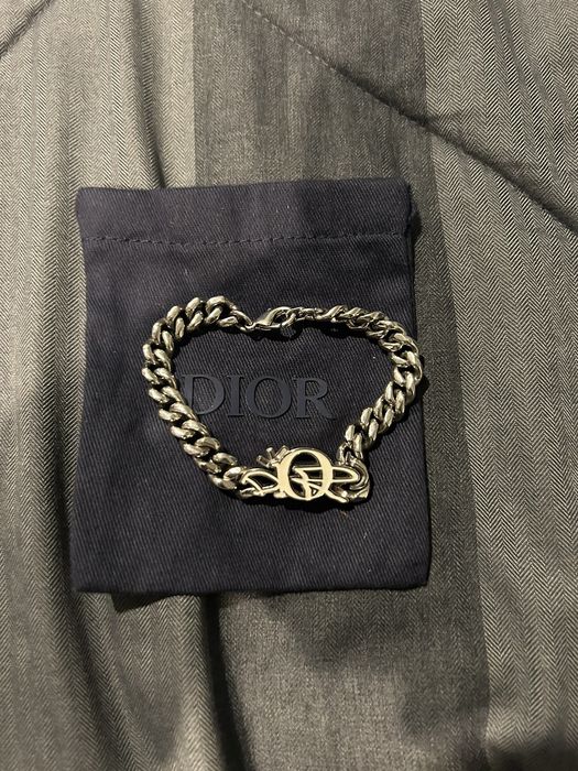 Dior Dior x CACTUS JACK Chain Link Bracelet Silver | Grailed