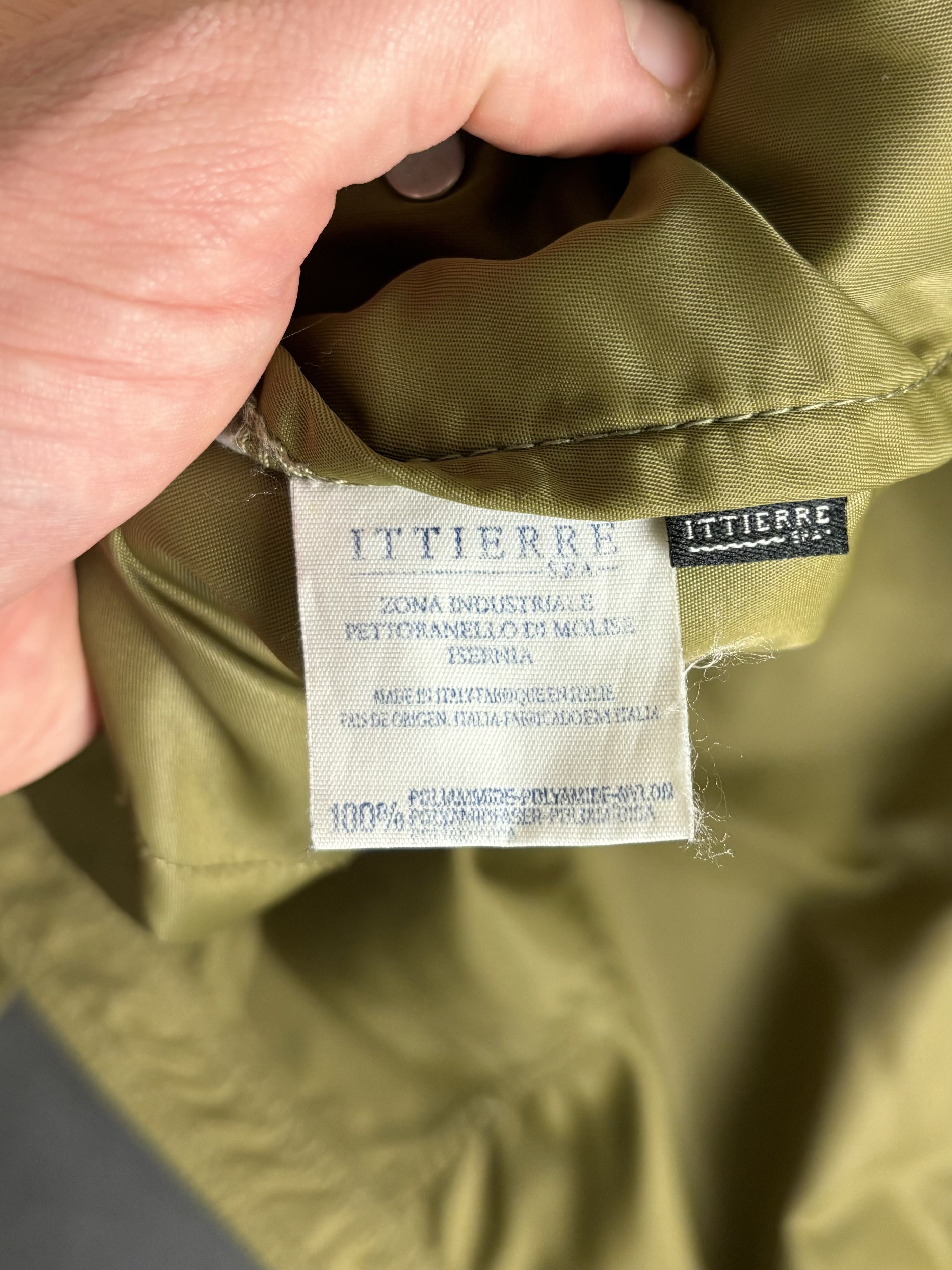 Versace × Versace Jeans Couture × Vintage 1990s Versace Jeans Couture Nylon Tucker Jacket Vintage Boxy Size US M / EU 48-50 / 2 - 8 Thumbnail