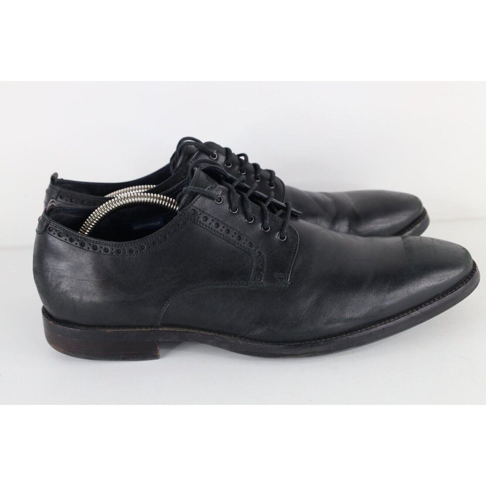 Cole Haan Cole Haan Jefferson Grand Waterproof Leather Oxford Shoes Size US 11.5 / EU 44-45 - 4 Thumbnail
