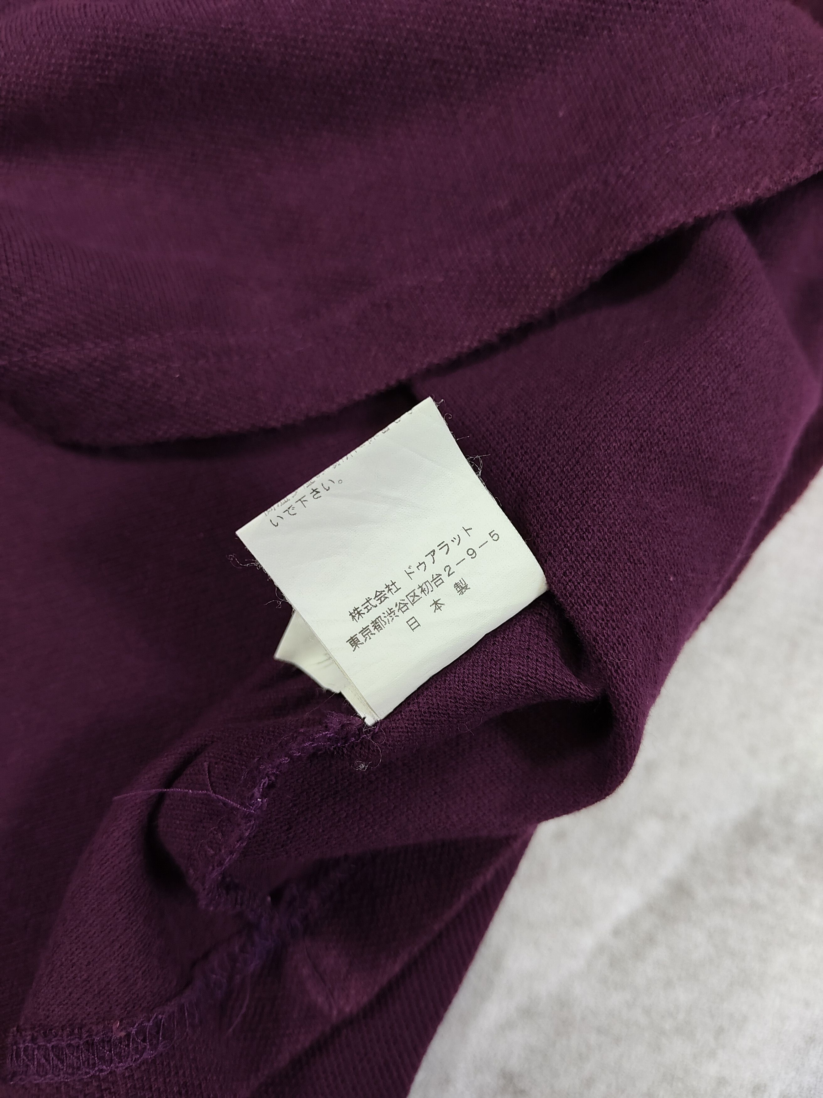 Japanese Brand 2000s DOARAT 🇯🇵 Ura-Harajuku Casual Minimalist Henley Tee Size US M / EU 48-50 / 2 - 7 Thumbnail