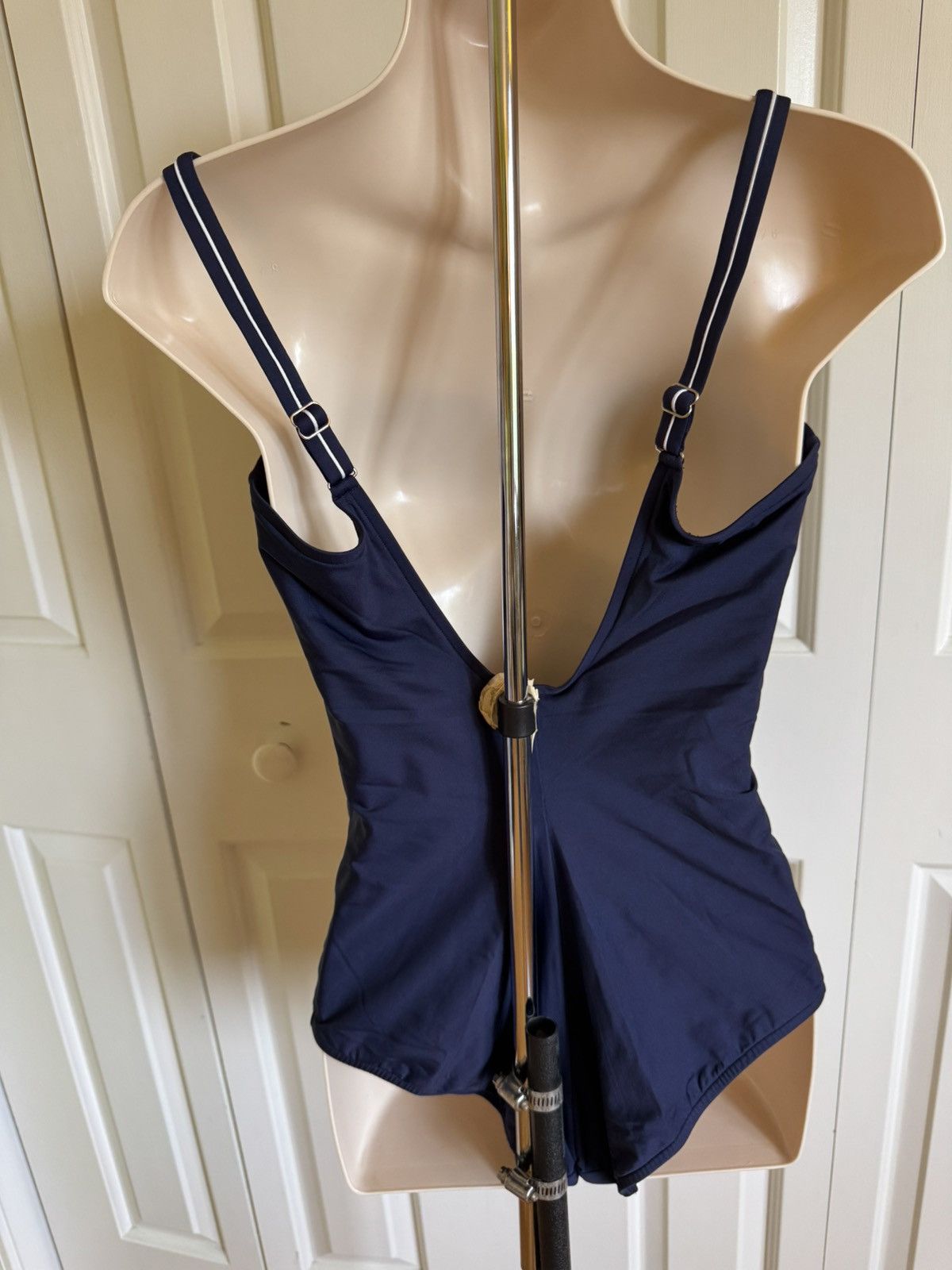Other LISE CHARMEL Navy One Piece Swimsuit S-M EUC Size M / US 6-8 / IT 42-44 - 2 Thumbnail