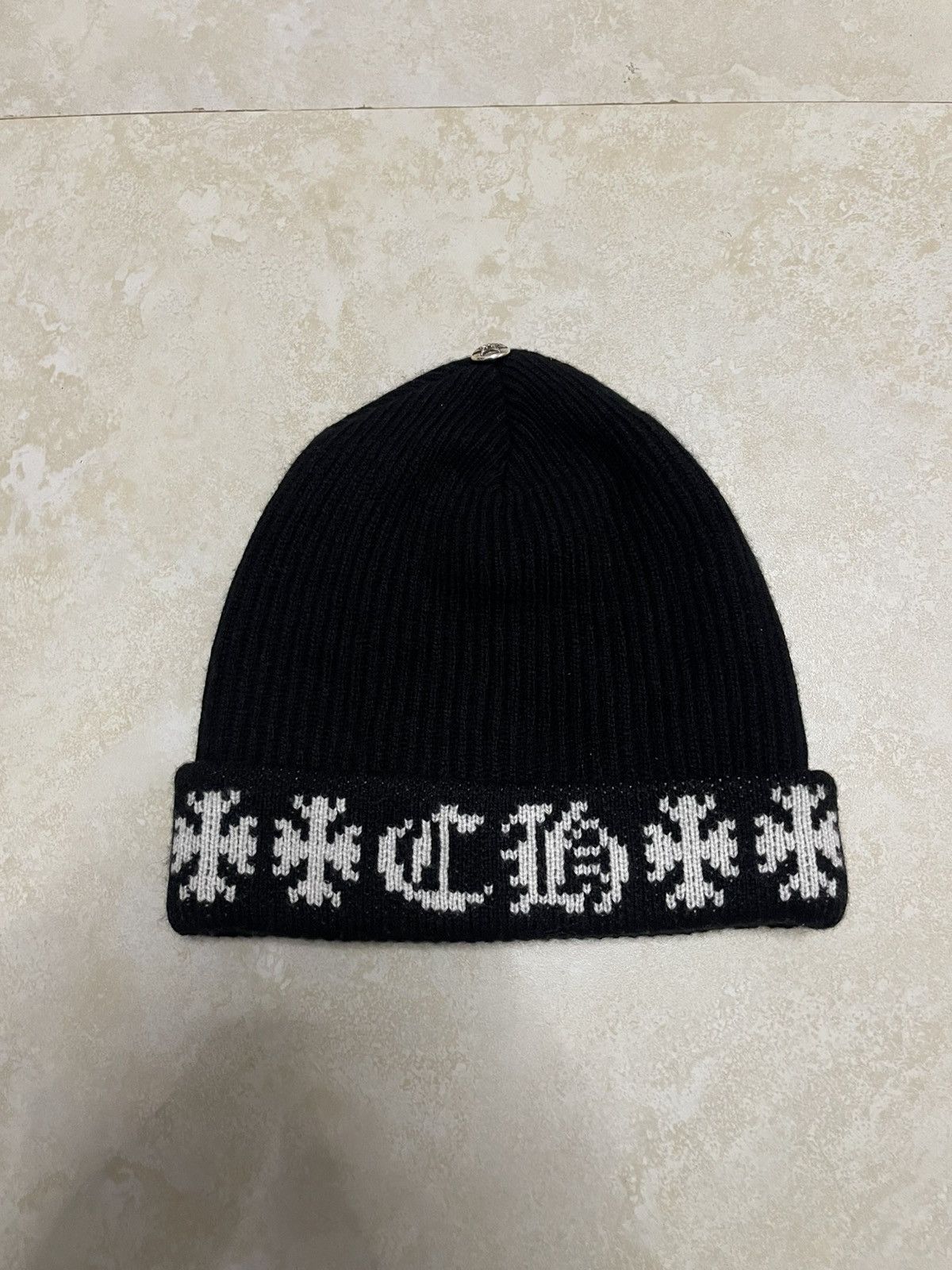 Chrome Hearts Chrome Hearts Big daddy beanie Black NYC exclusive