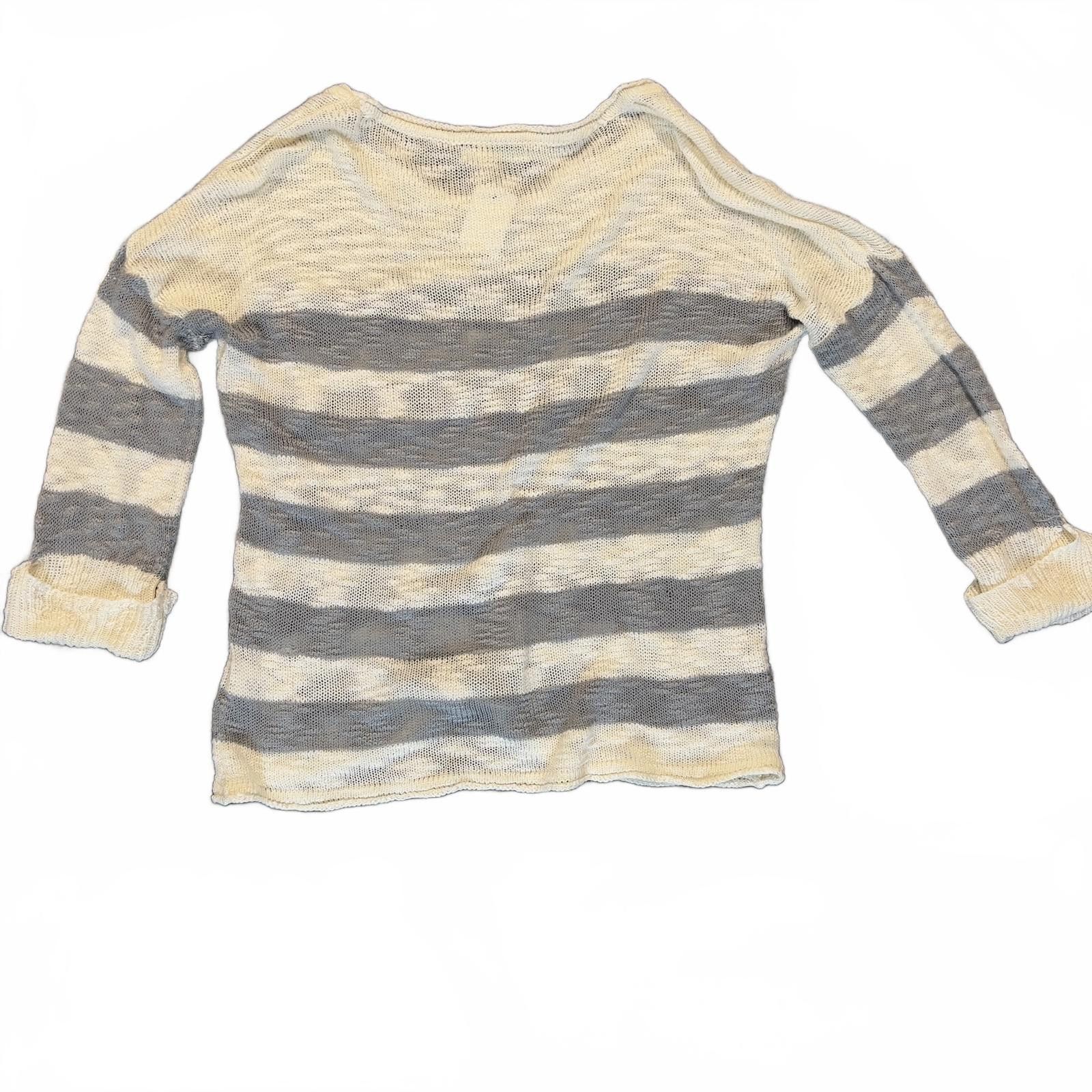 Other Maunces Women's Lightweight Striped Sweater with Pocket Size S / US 4 / IT 40 - 2 Thumbnail