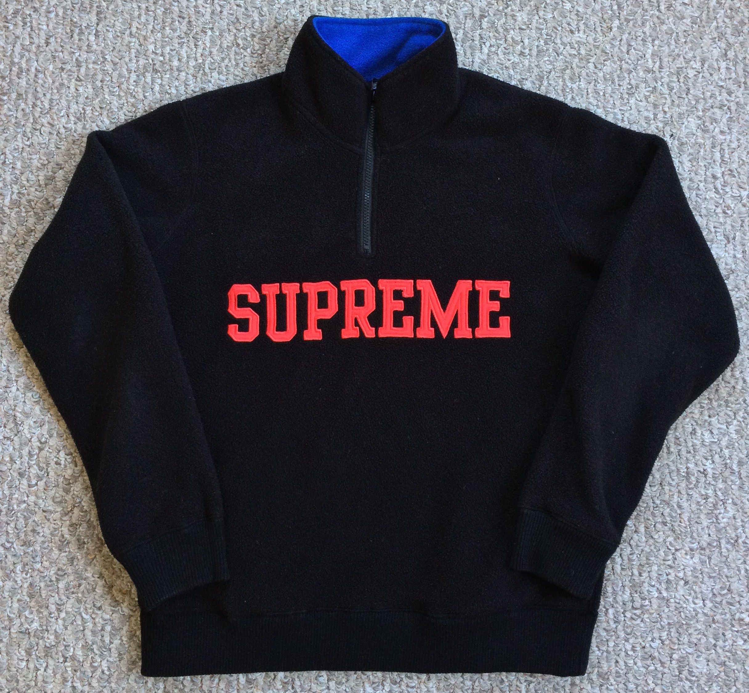 Supreme F/W 2011 Supreme Polartec Spellout Fleece Size US M / EU 48-50 / 2 - 2 Thumbnail
