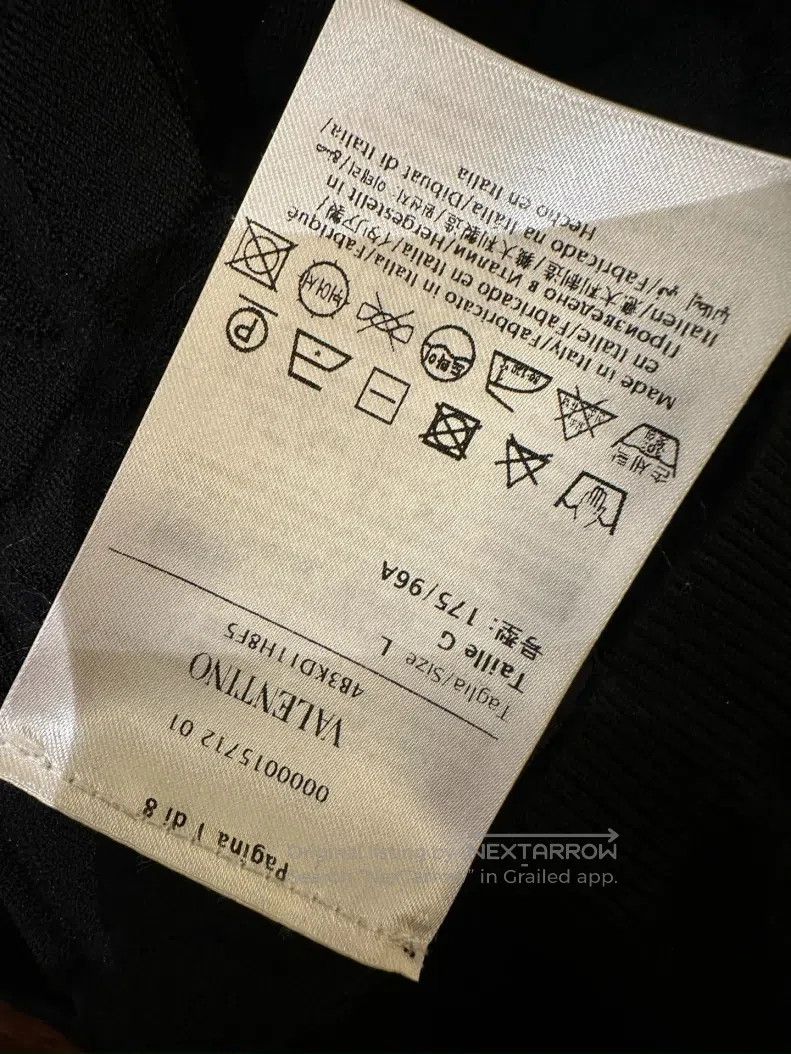Valentino Valentino Black three-dimensional logo knitted skirt Size L / US 10 / IT 46 - 6 Thumbnail