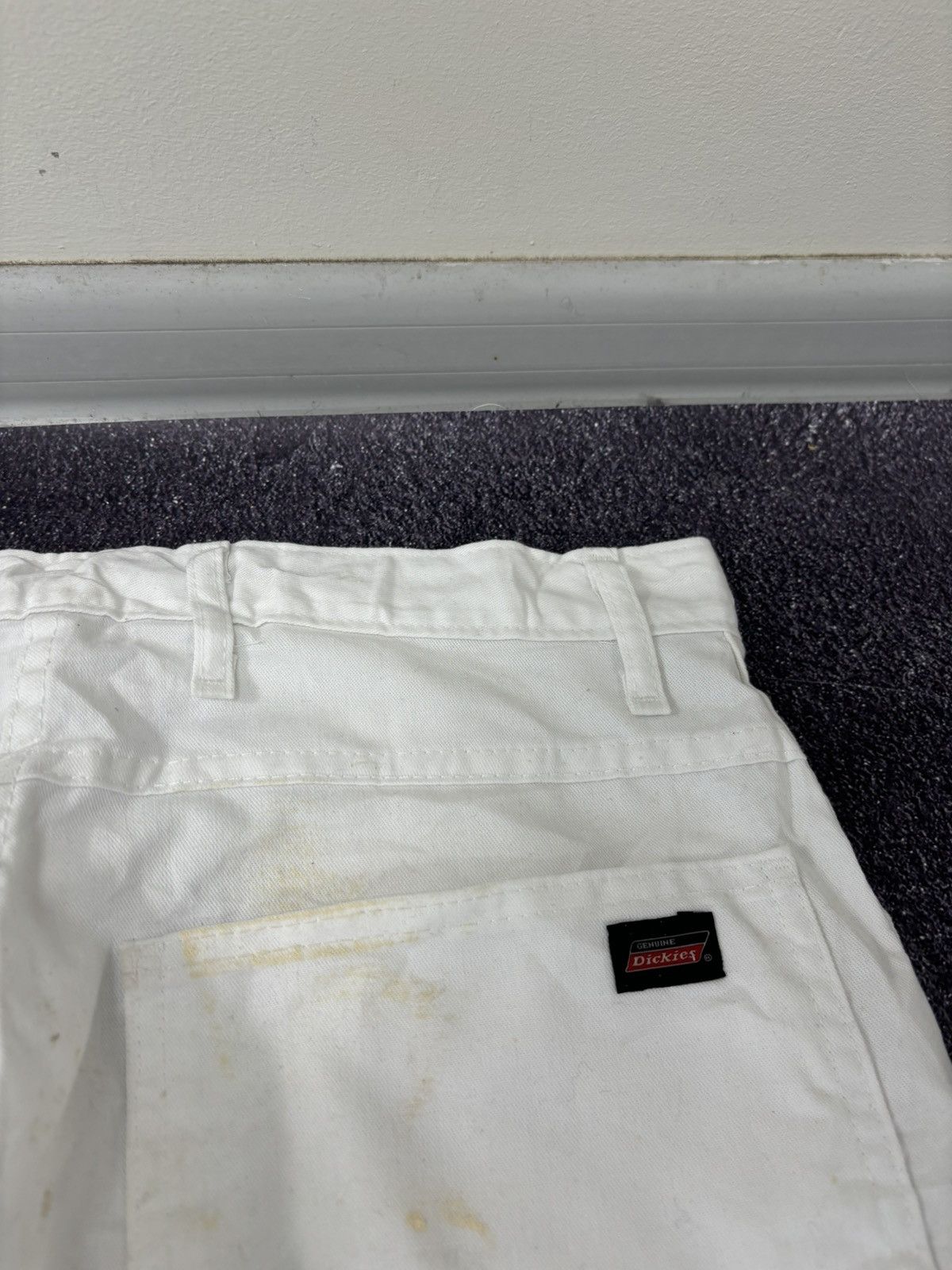 Dickies Vintage Dickies Workwear White Hype Baggy Carpenter Pants Size US 32 / EU 48 - 7 Thumbnail