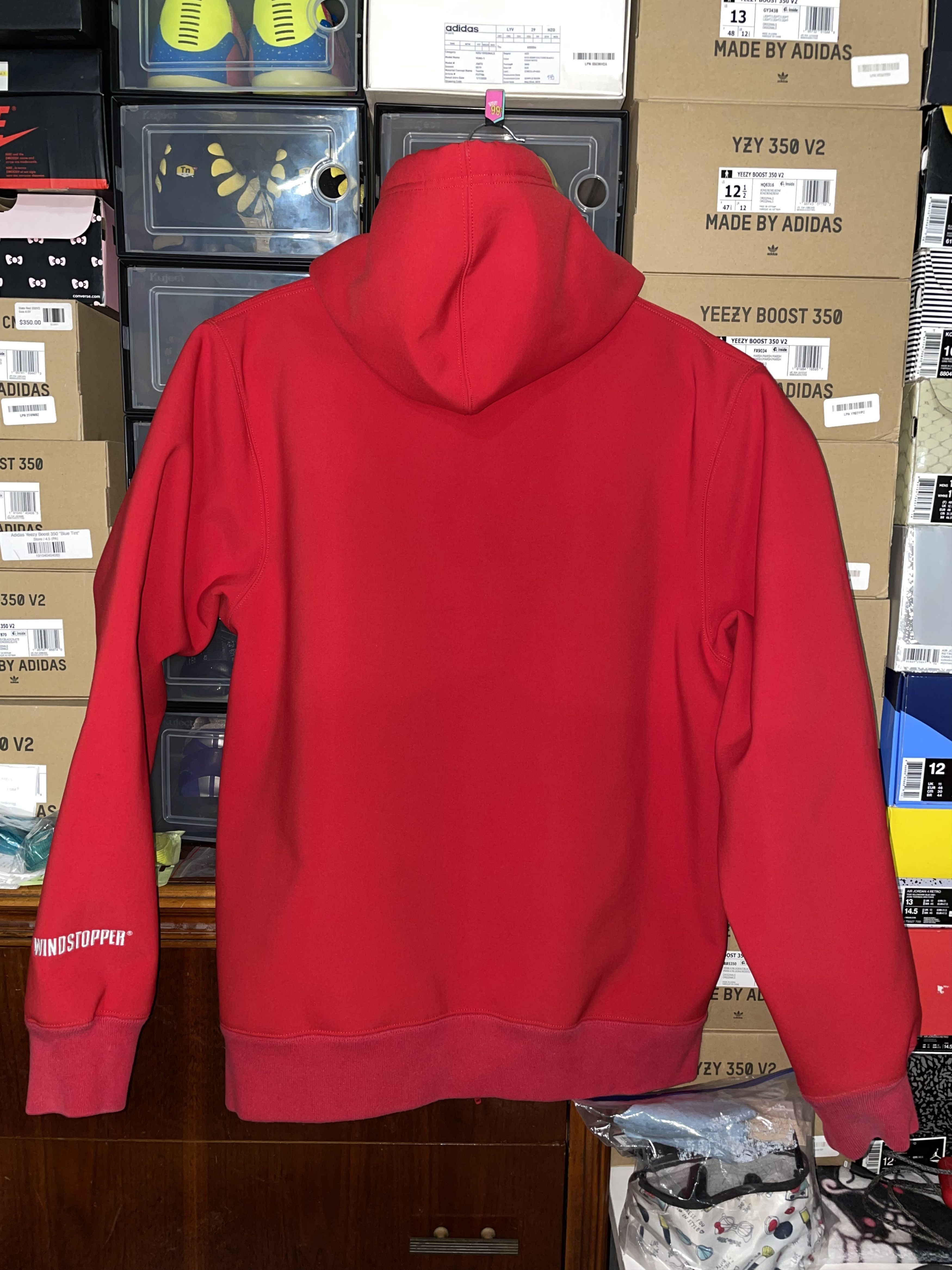 Supreme Supreme WINDSTOPPER Zip Up Hooded Sweatshirt FW22 size Large Size US L / EU 52-54 / 3 - 5 Thumbnail