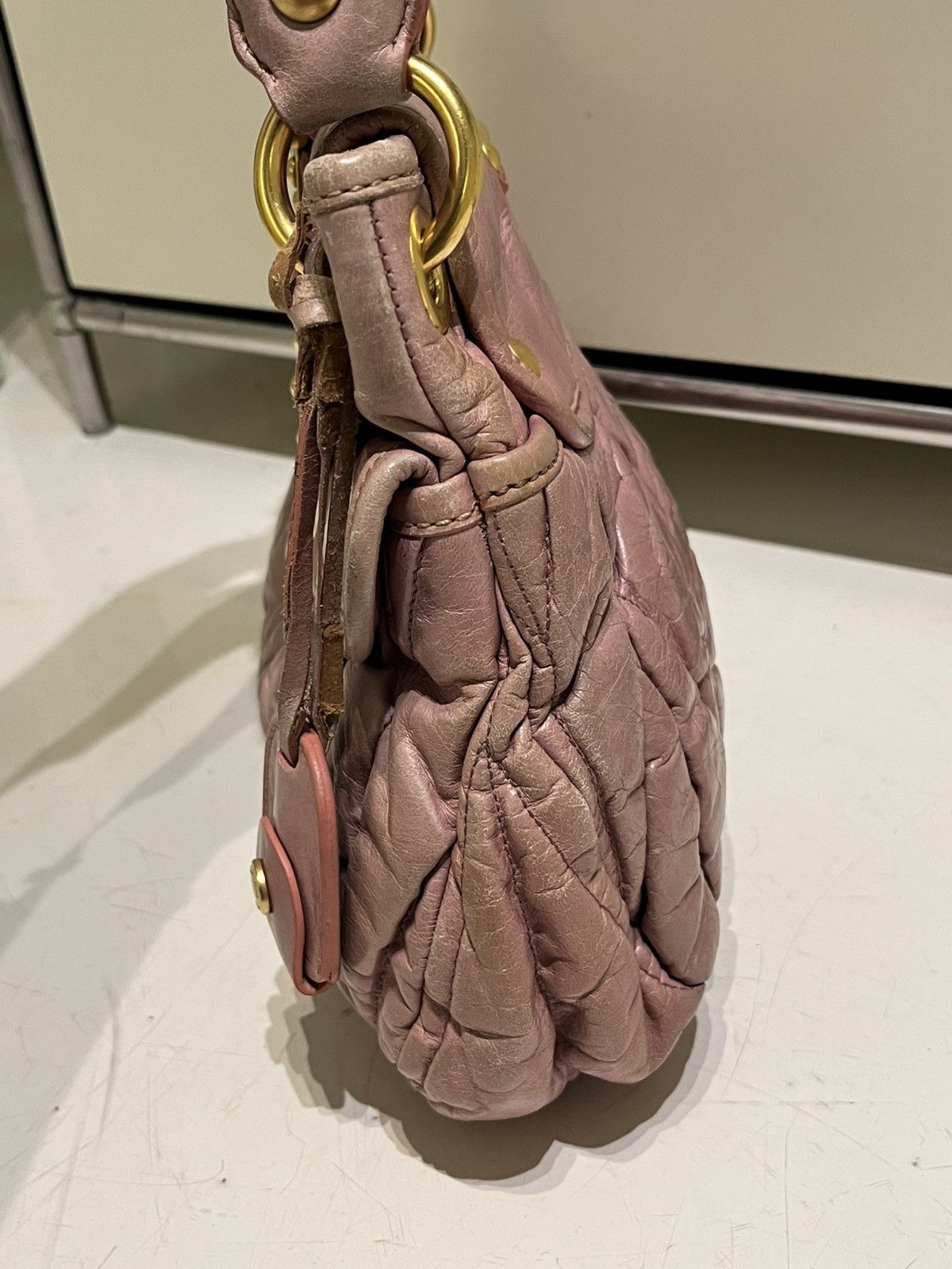 Miu Miu MIU MIU METALASSE BAG Size ONE SIZE - 7 Thumbnail