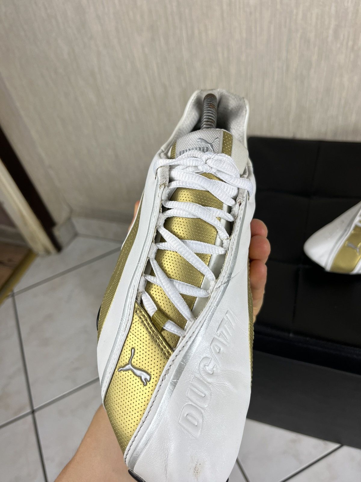 Mercedes-Benz × Puma Vintage Puma x Ducati speed cat y2k gold racing shoes retro Size US 8.5 / EU 41-42 - 13 Thumbnail
