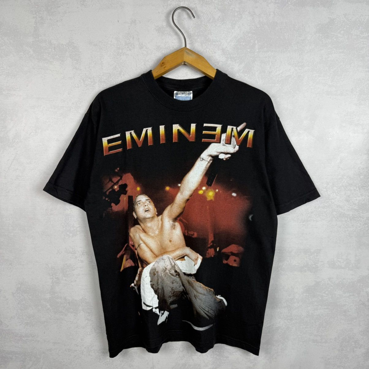 Rap Tees × Vintage Vintage 00s Eminem Rare Rap T-Shirt Size M 