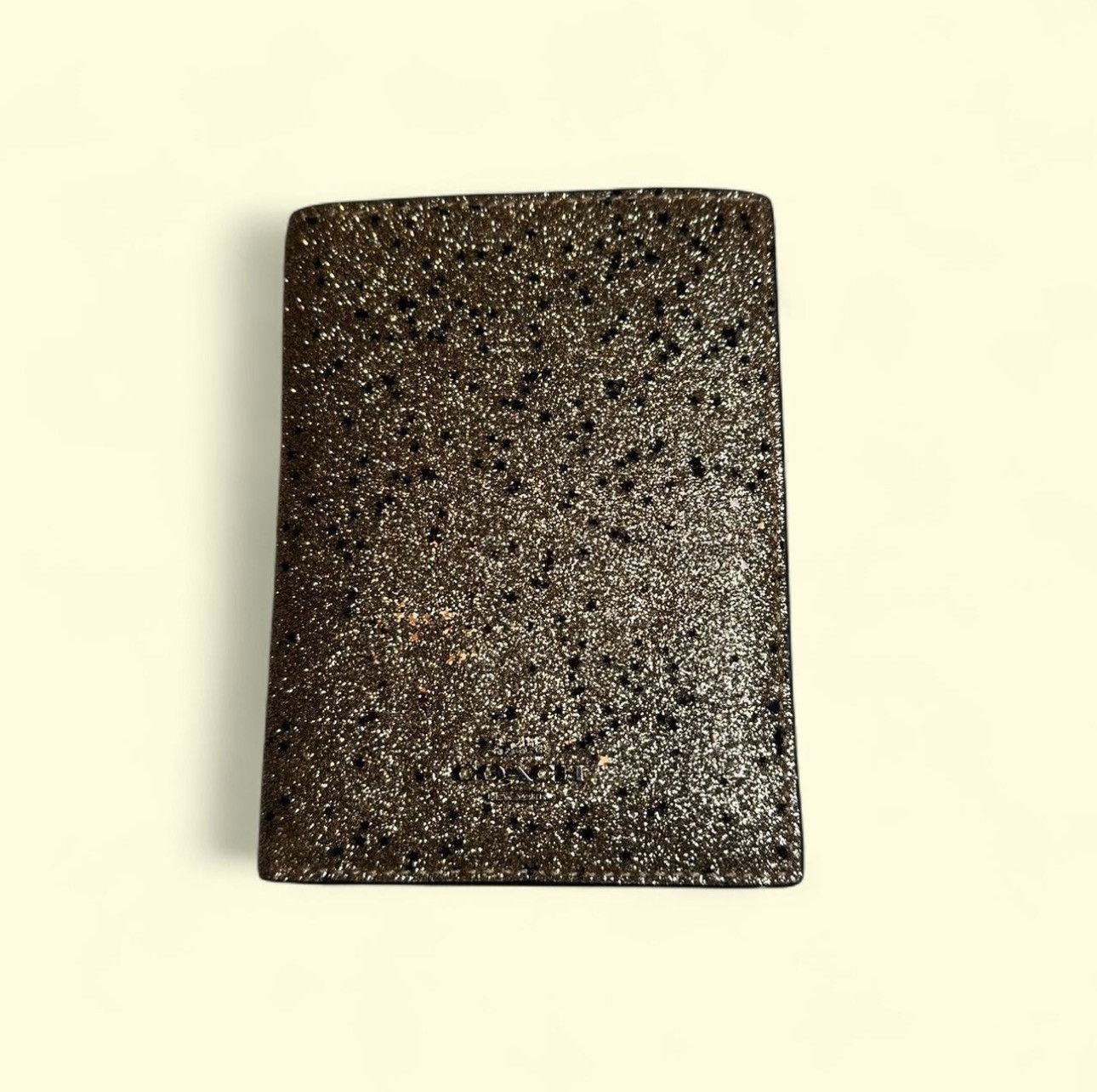 Coach NWT Coach Gold Star Glitter Passport Case Wallet - Rare Size ONE SIZE - 1 Thumbnail