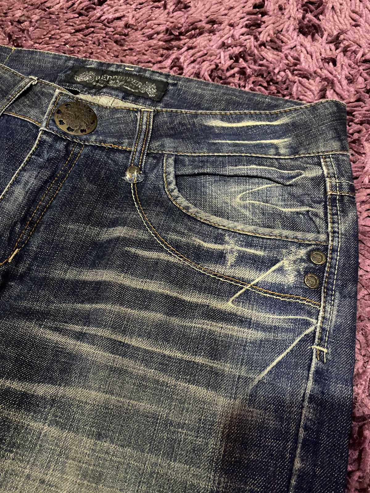 Japanese Brand × Vintage Vintage Redpepper Gold Label Straight Cut Jeans Size US 36 / EU 52 - 3 Thumbnail