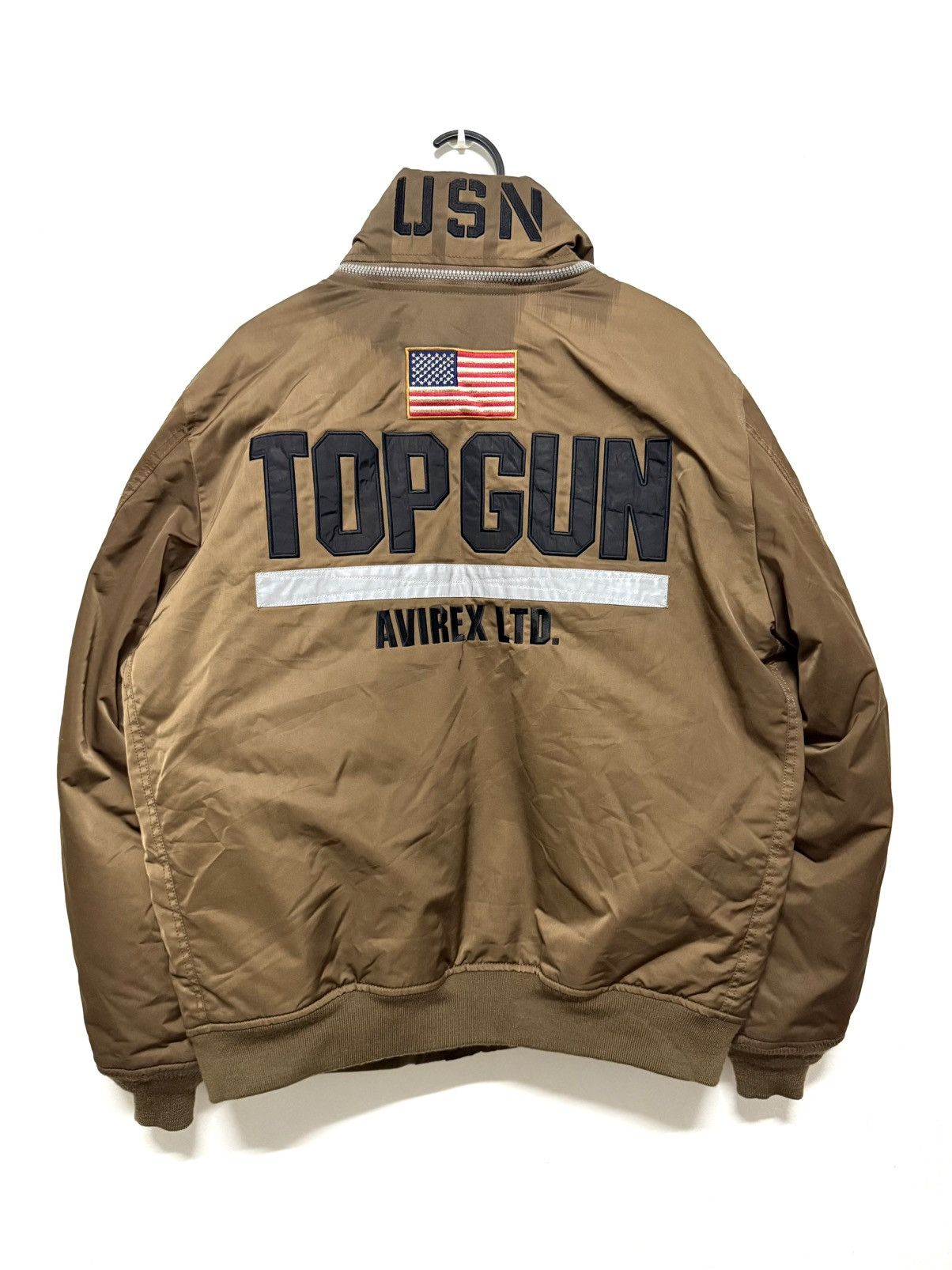 Avirex Avirex Hangar Flight Jacket MA-1 Top Gun Tomcat Bomber Size US XXL / EU 58 / 5 - 8 Thumbnail