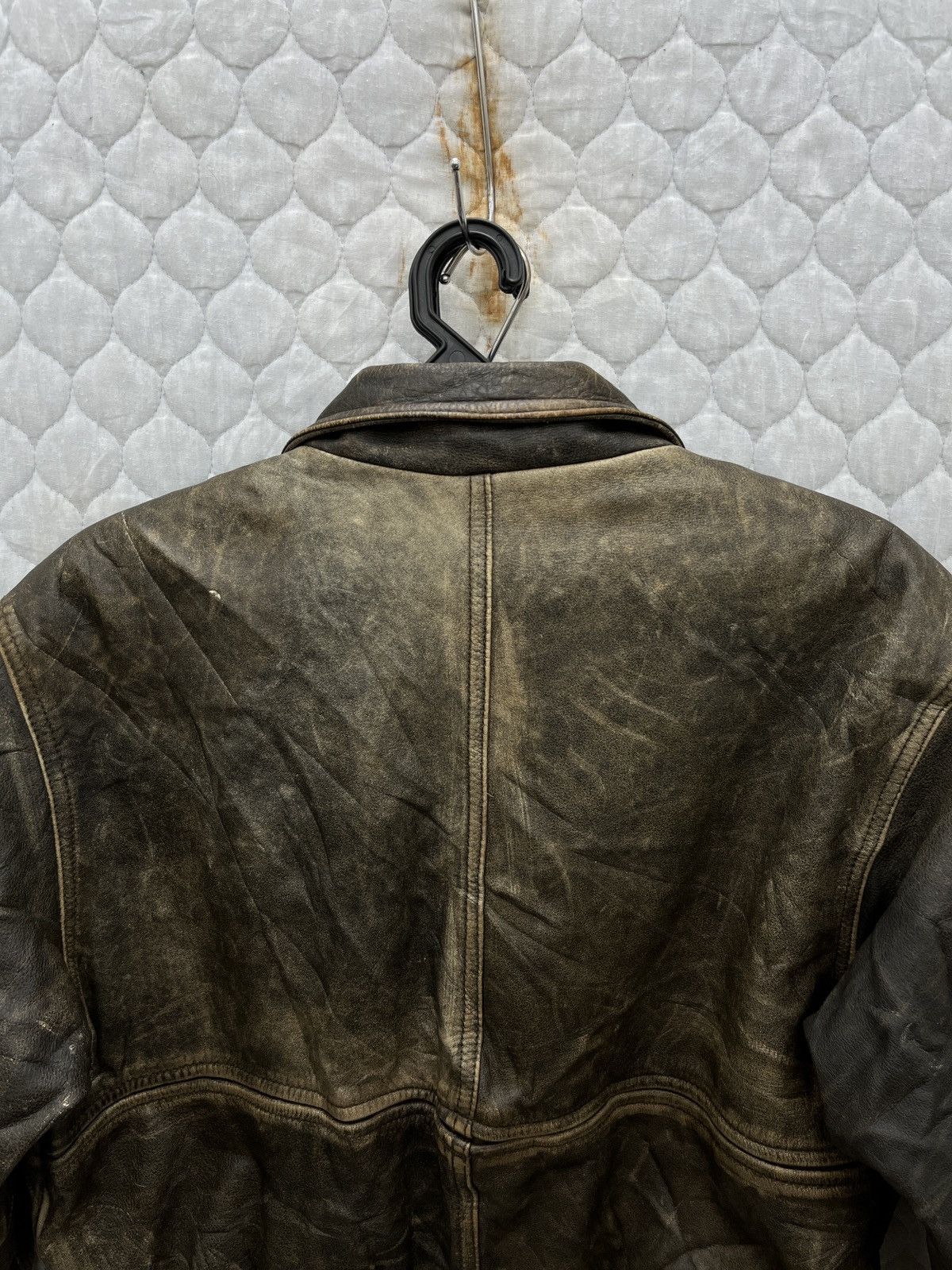 Vintage 🔥🔥🔥STEALS CAPTAIN CHARLES LINDBERG TRIUMPH LEATHER JACKET Size US M / EU 48-50 / 2 - 14 Thumbnail