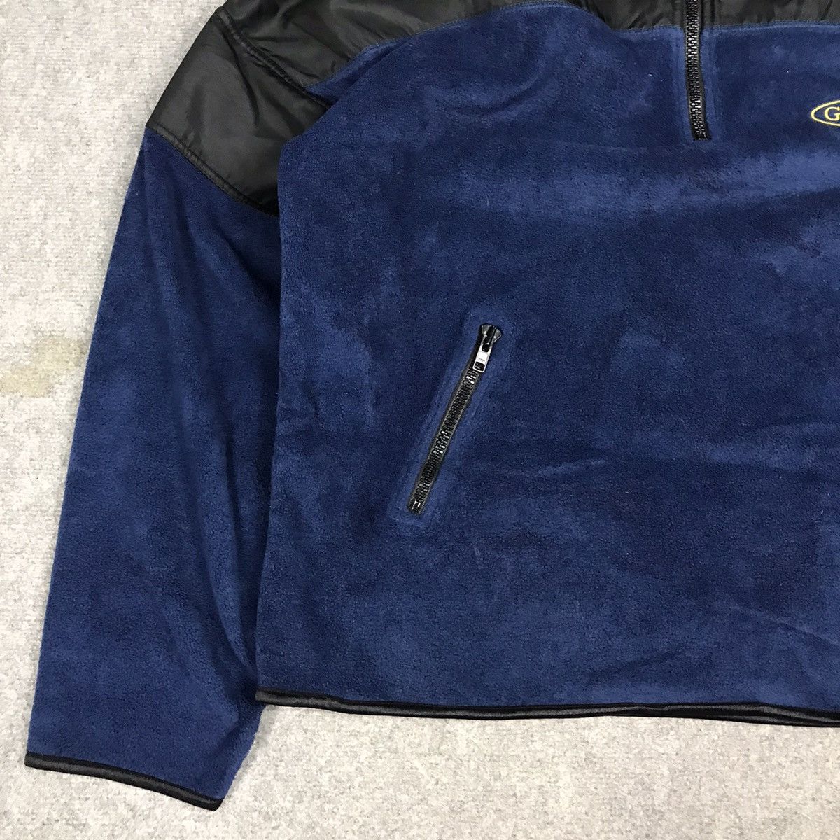 Guess × Japanese Brand Guess fleece half zipper jacket blue jacket Size US XL / EU 56 / 4 - 4 Thumbnail