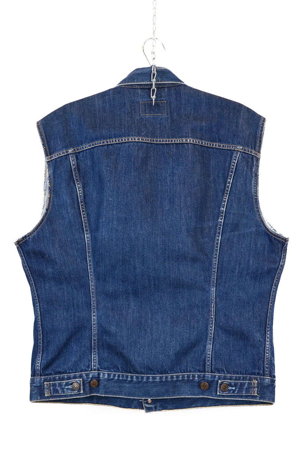 Levi's Levi’s 70500 XXL Denim Vest – Vintage Patchwork Size US XXL / EU 58 / 5 - 6 Thumbnail