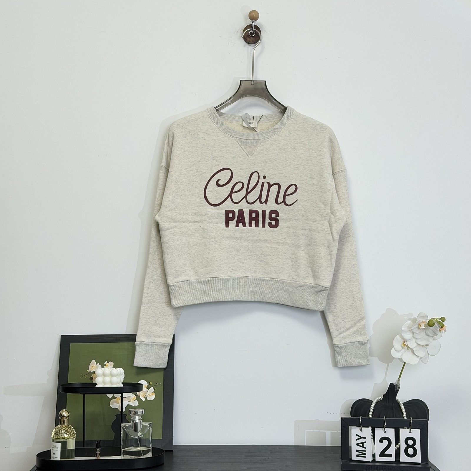 Celine Celine Paris Logo Sweatshirt Size S Size S / US 4 / IT 40 - 1 Thumbnail