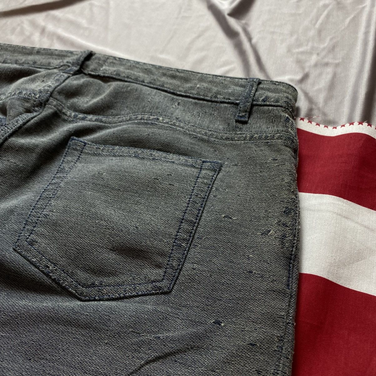 Acne Studios × Japanese Brand Rarest Ance Studios distressed inside out avant-garde jeans Size US 32 / EU 48 - 12 Thumbnail