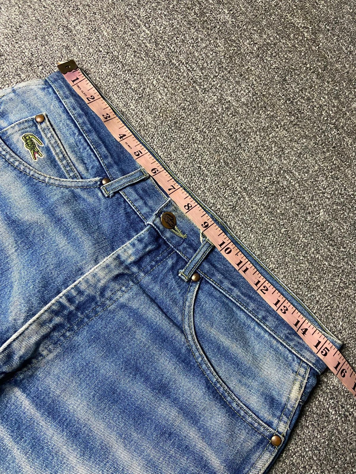 Lacoste Chemise Lacoste Distressed Denim Jeans (162) Size US 31 - 11 Thumbnail