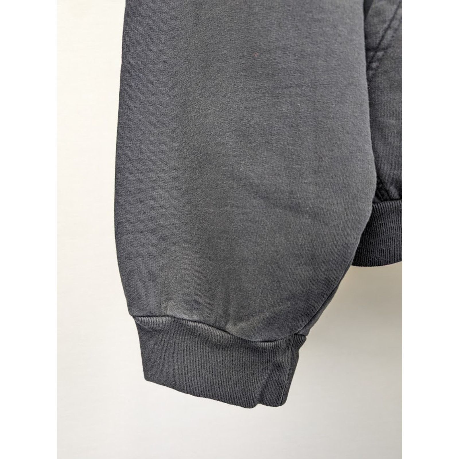 Balenciaga o1rshd1 Small Fit Hoodie in Washed Black Size US S / EU 44-46 / 1 - 5 Thumbnail