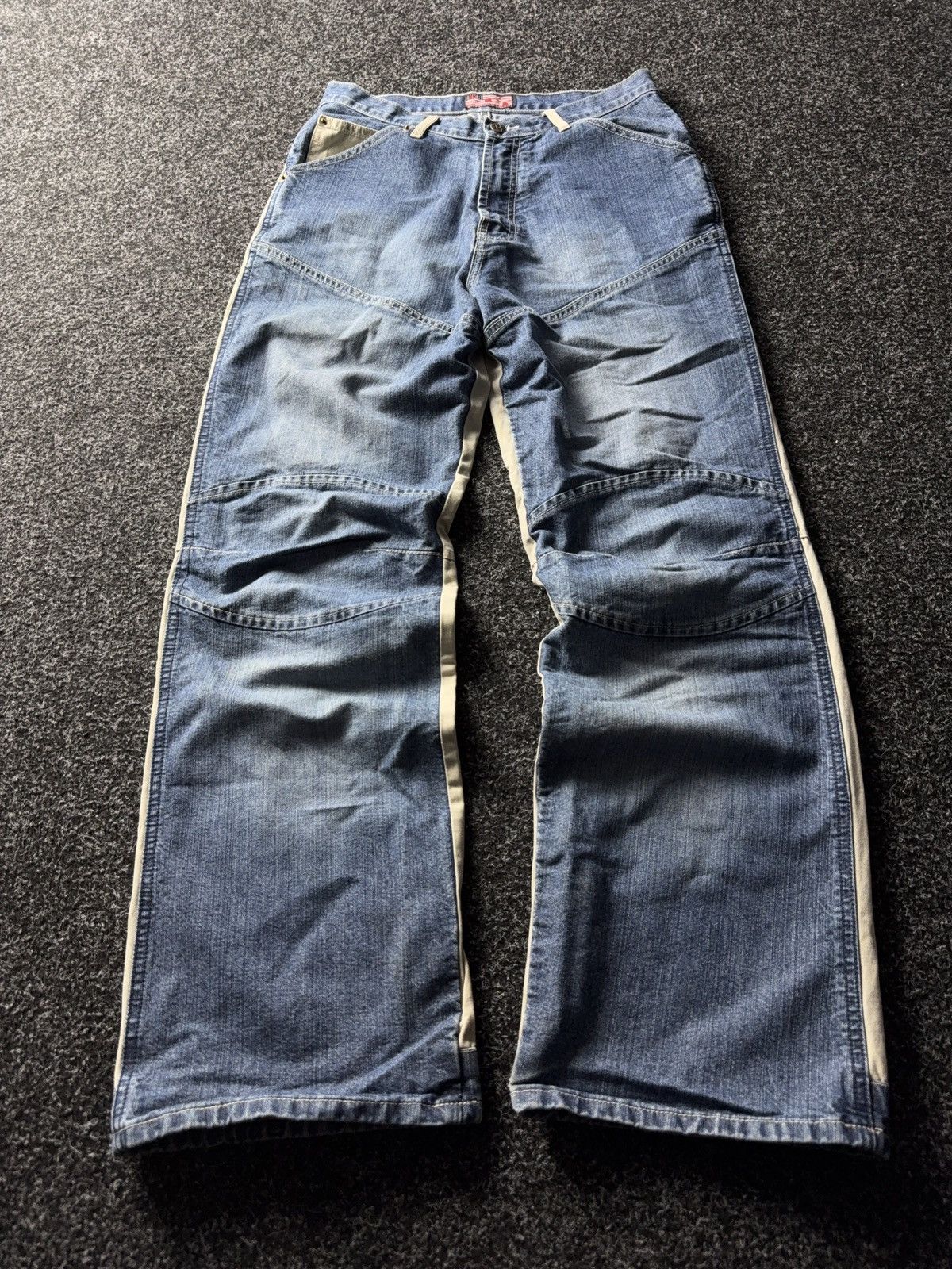 Japanese Brand × Vintage Vintage 90s Baddy USA Denim pants jeans Y2K Size US 30 / EU 46 - 1 Thumbnail