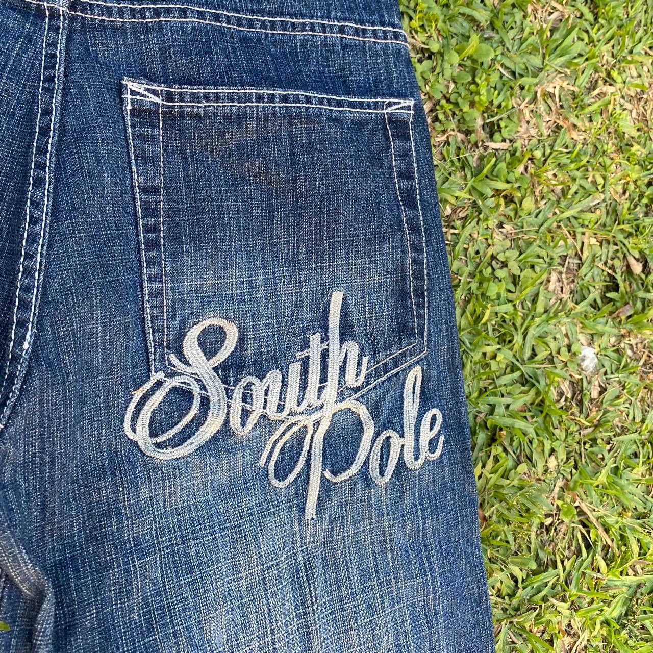 If Six Was Nine × Le Grande Bleu (L.G.B.) × Southpole Vintage Southpole Loose Fit Denim Jeans Size US 30 / EU 46 - 2 Thumbnail