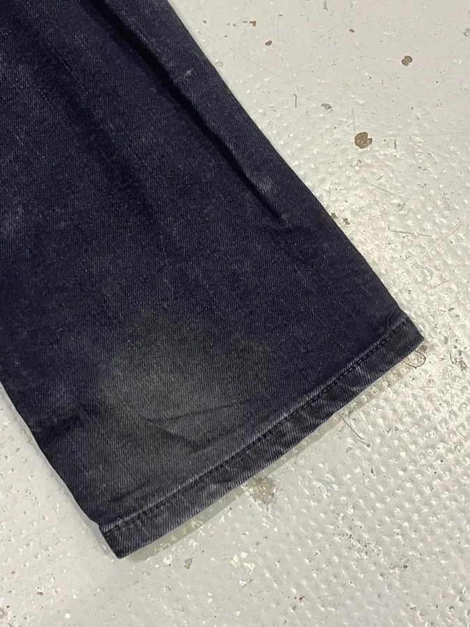 Pierre Balmain 2010s Pierre Balmain Black Biker Denim Jeans Size US 34 / EU 50 - 14 Thumbnail