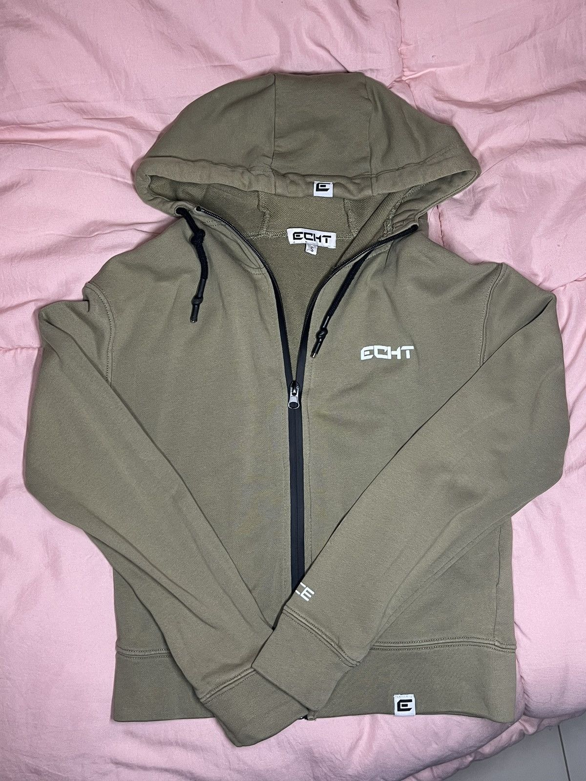 Other ECHT Force Cropped zip up jacket with hoodie Size S / US 4 / IT 40 - 2 Thumbnail