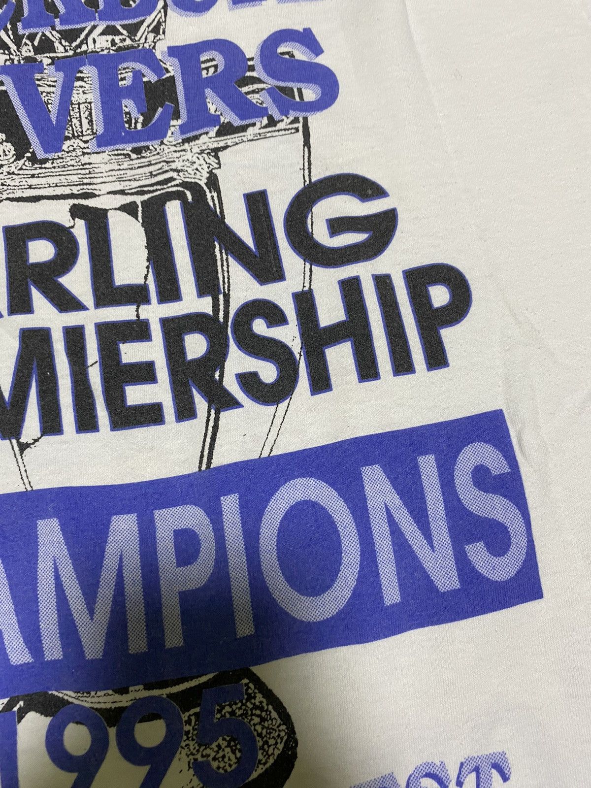 Vintage Vintage ‘95 Blackburn Rovers Carling Premiership Champs Tee Size US XL / EU 56 / 4 - 11 Thumbnail