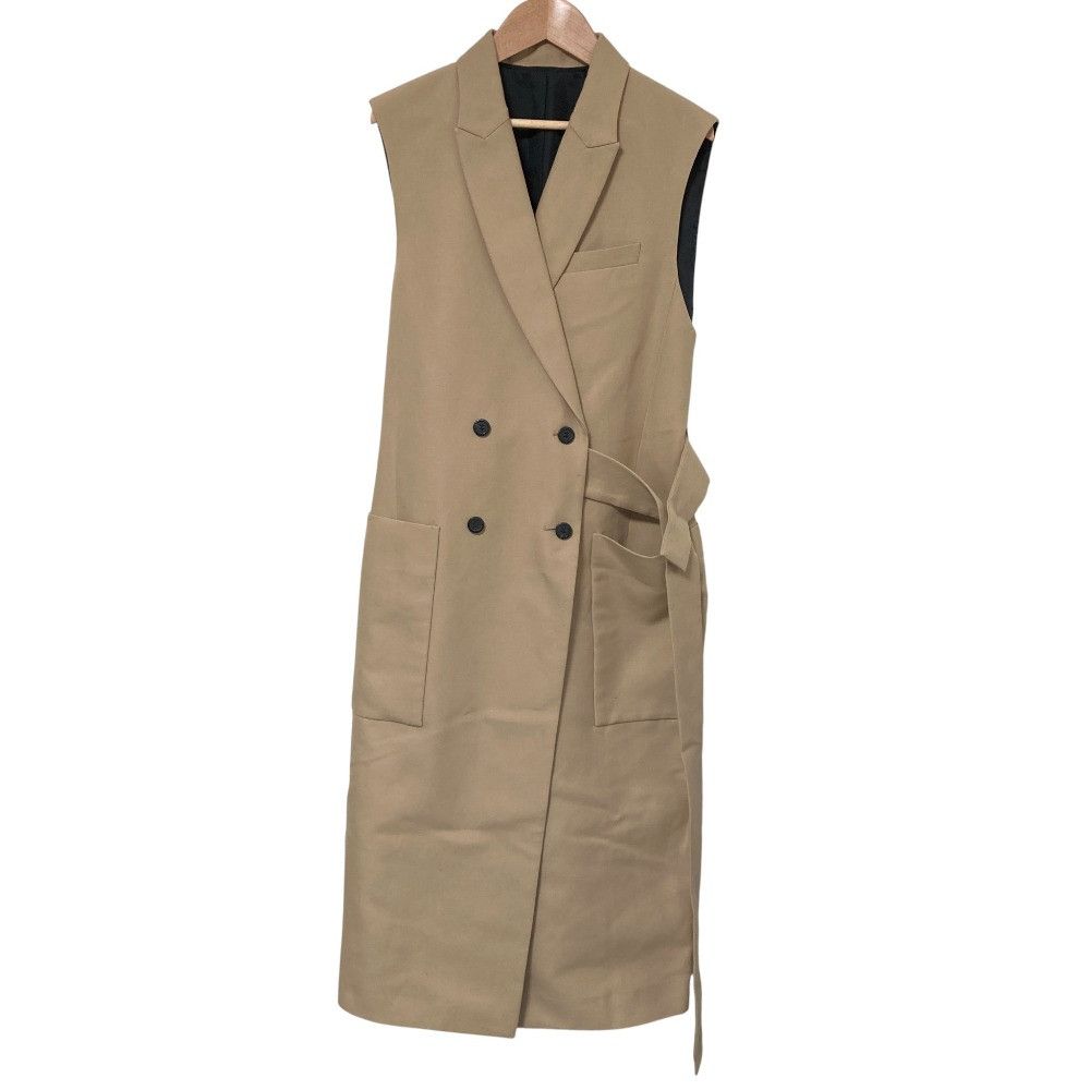 Other Other DRESSTERIOR Cotton Double Cloth Long Gilet Cotton Tops DUTY FREE for USA Size ONE SIZE - 1 Thumbnail
