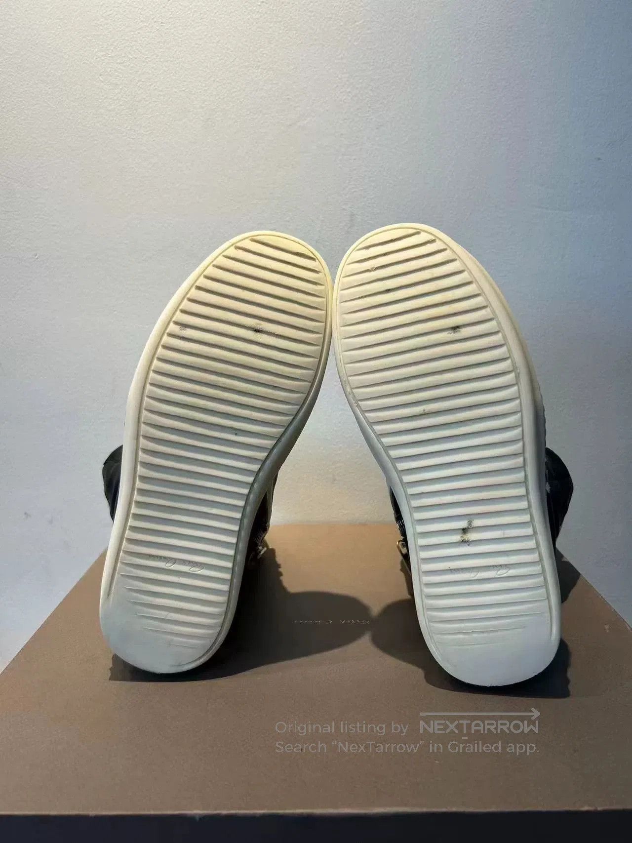 Rick Owens Rick Owens Leather Sneakers Size 38. Size US 5 / EU 37 - 7 Thumbnail