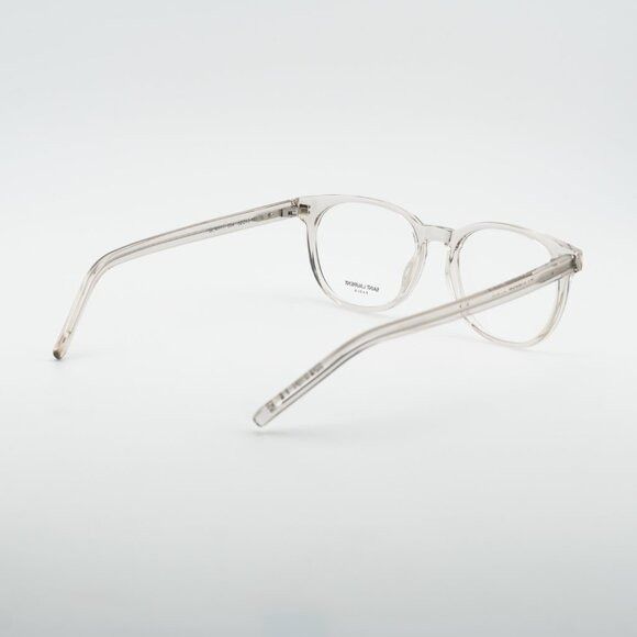 Saint Laurent Paris Saint Laurent SL M111 004 Round Eyeglasses Transparent Beige Size ONE SIZE - 9 Thumbnail