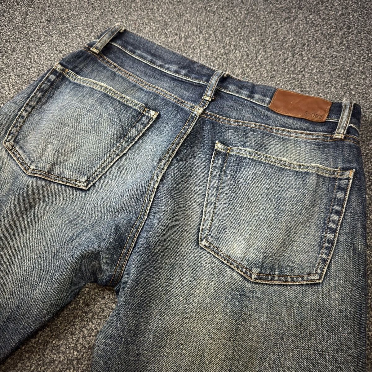 Undercover × Uniqlo 🔥🇯🇵 Vintage Japanese Uniqlo S002 Faded Jeans Denim Size US 31 - 6 Thumbnail