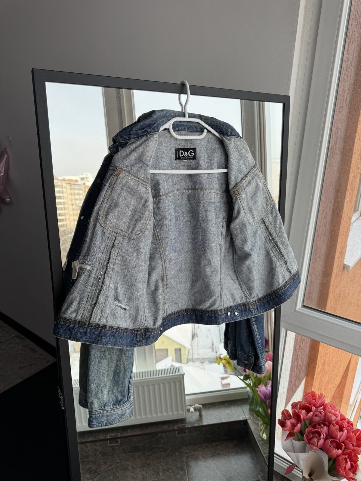 Dolce & Gabbana Vintage Dolce & Gabbana Women’s Denim Jacket Sz L Size L / US 10 / IT 46 - 13 Thumbnail