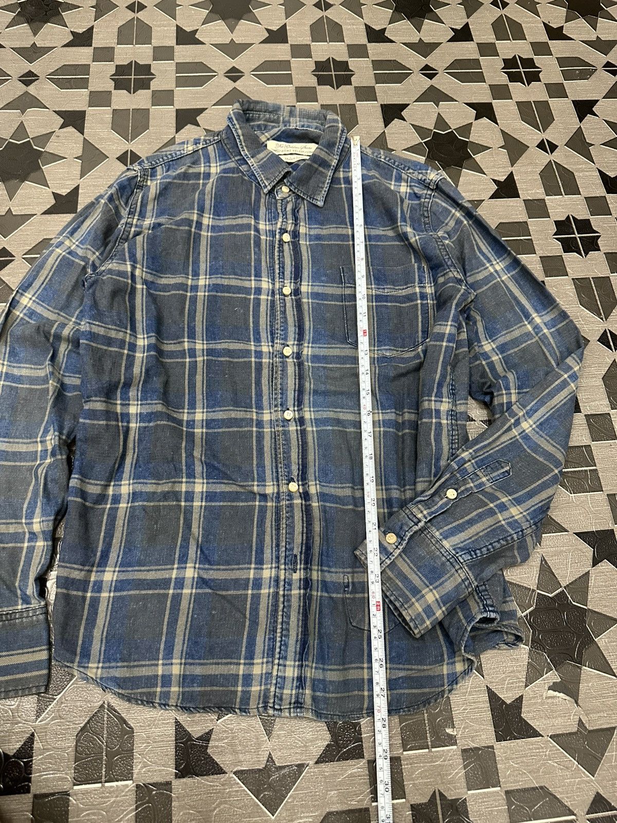 Remi Relief Remi Relief Japan Small Hidden Pocket Flannel Shirt Size US M / EU 48-50 / 2 - 13 Thumbnail