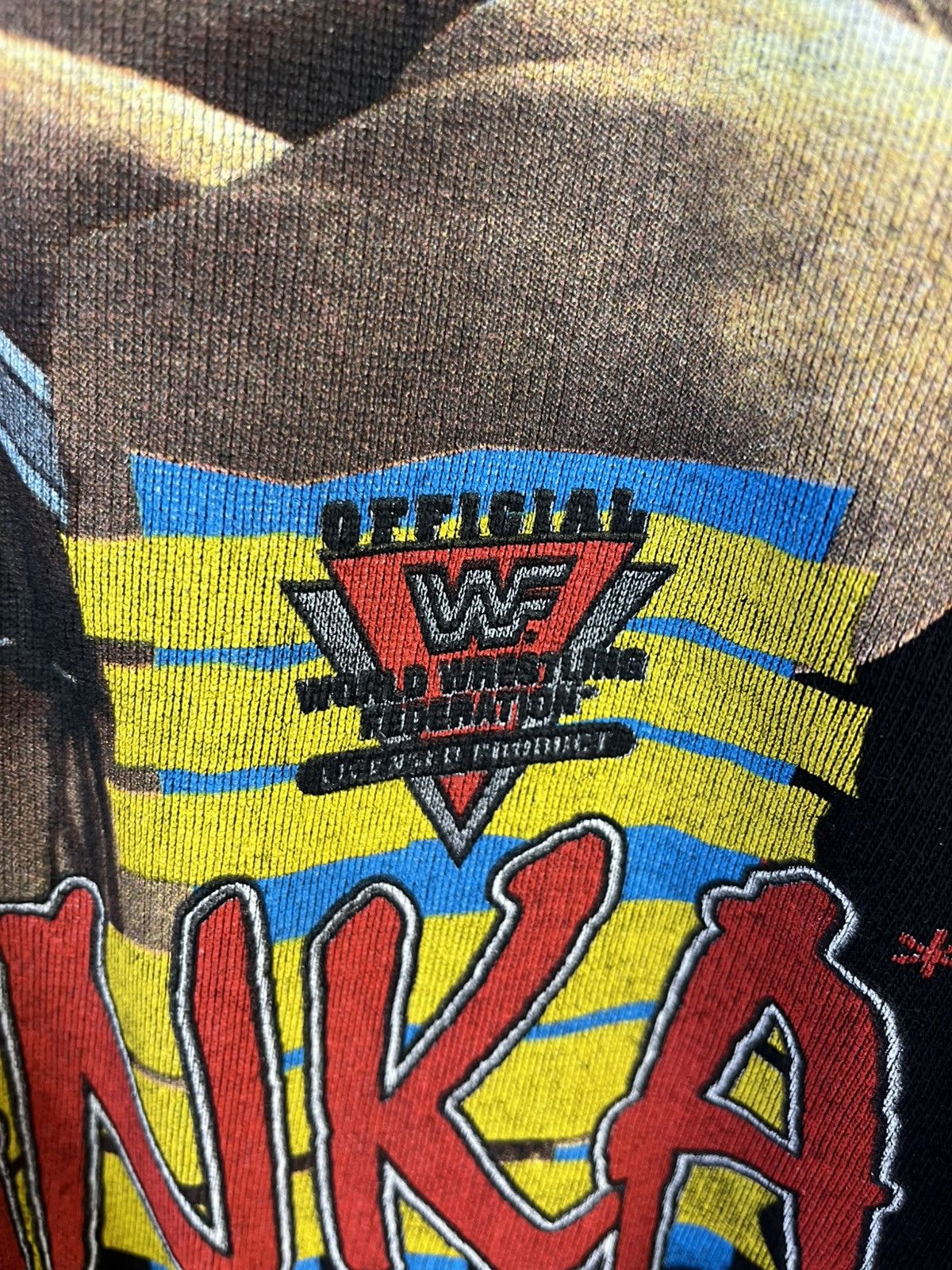 Vintage × WWE × WWF Tatanka Vintage 92's WWF Unisex Sweatshirt Size US S / EU 44-46 / 1 - 6 Thumbnail