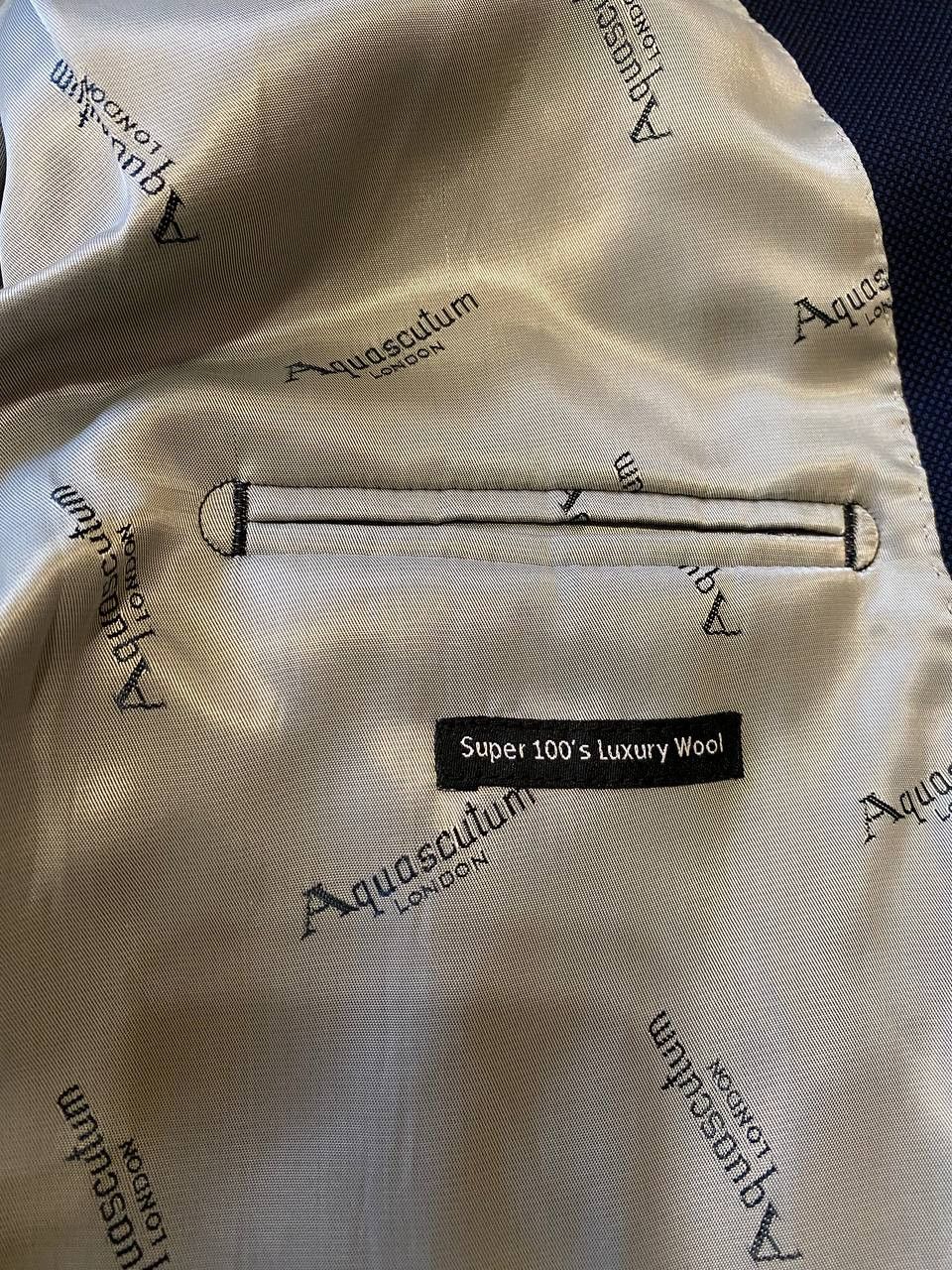 Aquascutum Luxury Aquascutum Y2K Streetwear Blazer Size 46R Size 46R - 9 Thumbnail