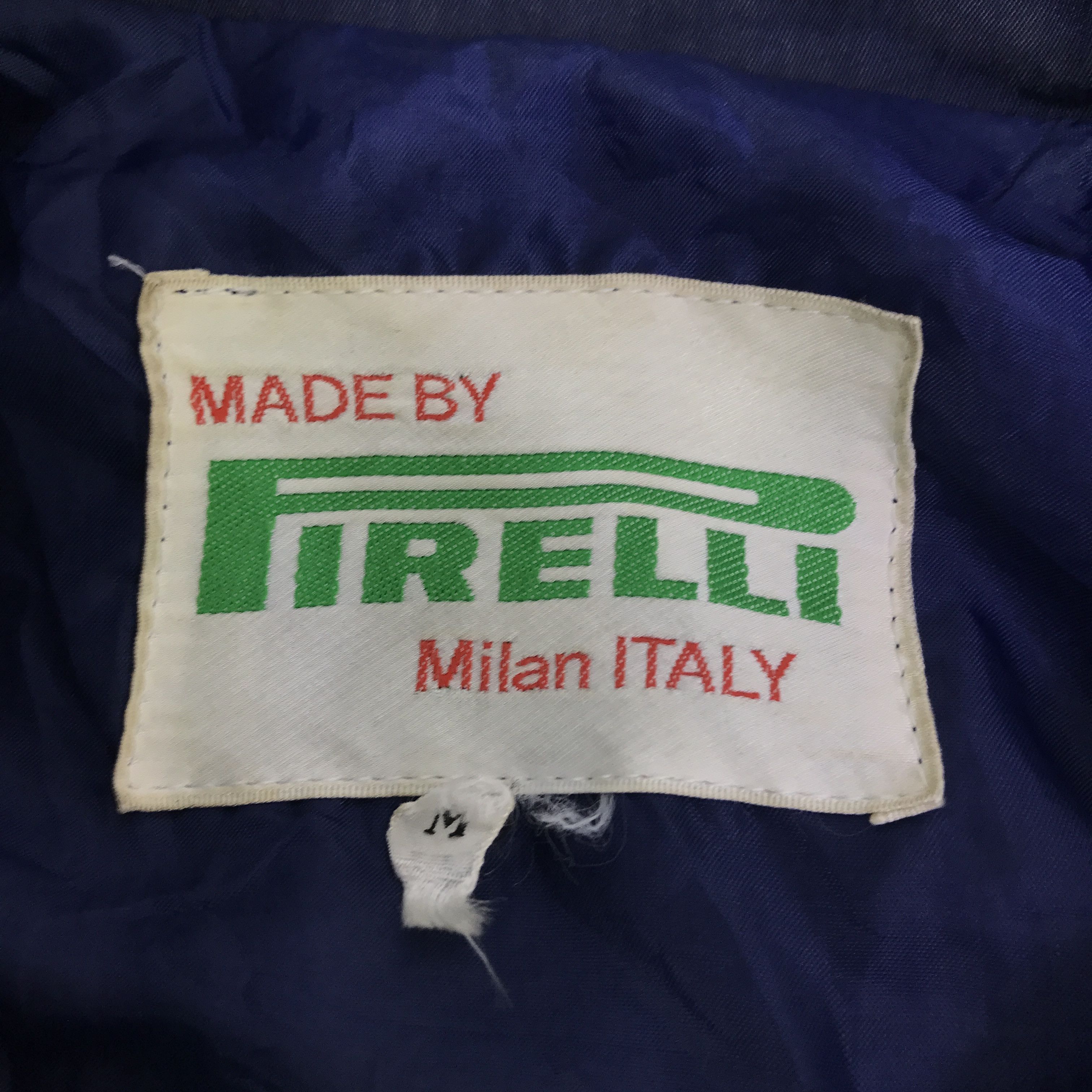 Pirelli Vintage Pirelli Bomber Jacket K85B2 Size US M / EU 48-50 / 2 - 14 Thumbnail