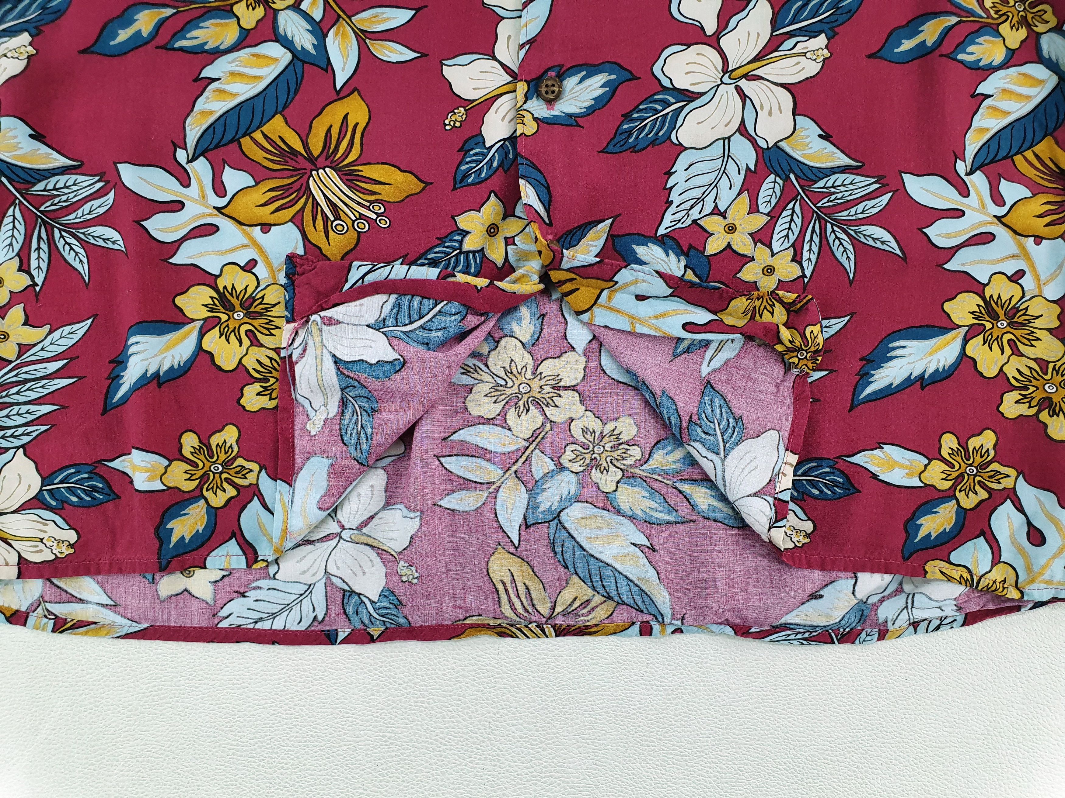 Reyn Spooner Vintage Hawaiian Floral Spun Rayon Aloha Shirt Size L Size US L / EU 52-54 / 3 - 3 Thumbnail