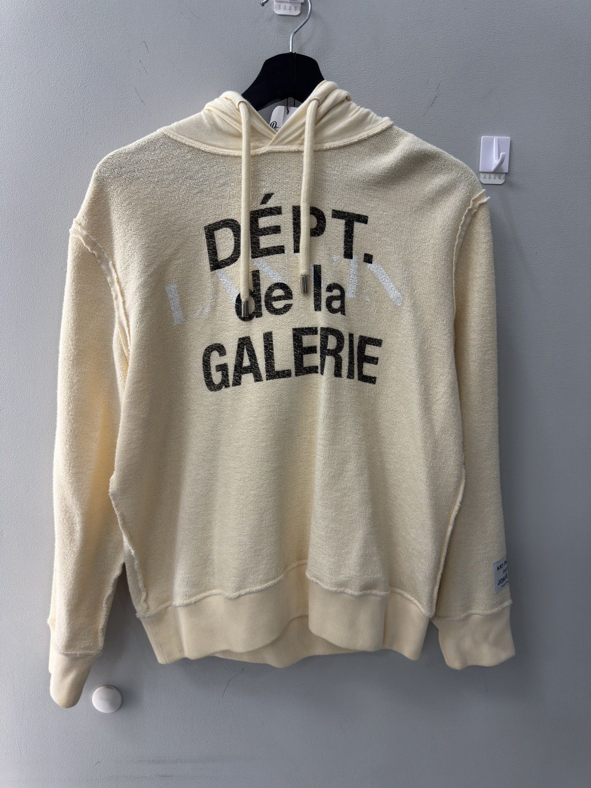 Sweat à Capuche Lanvin X Gallery Dept Reverse Beige - Femme - Taille XSmall/Medium - Neuf