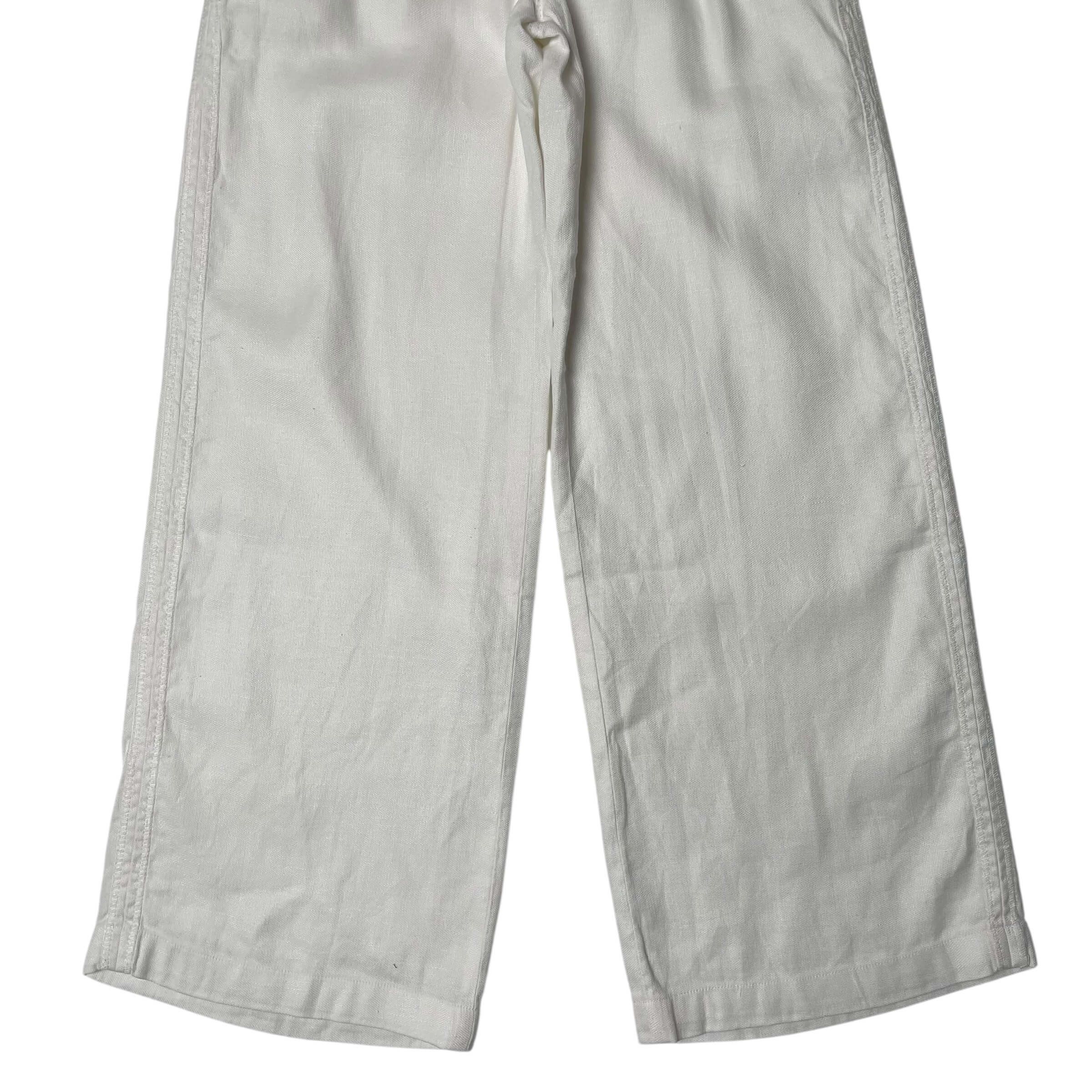 Sonia Rykiel Sonia rykiel eyelet linen wide pants Size 27" / US 4 / IT 40 - 4 Thumbnail