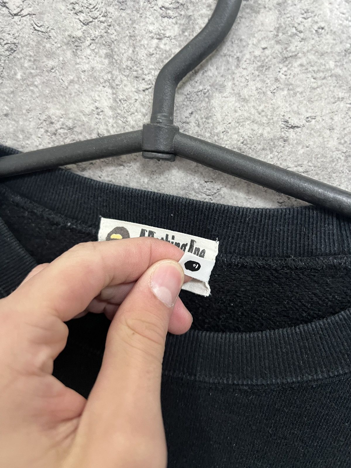 Bape RARE! Big Logo BAPE sweatshirt Size US L / EU 52-54 / 3 - 5 Thumbnail