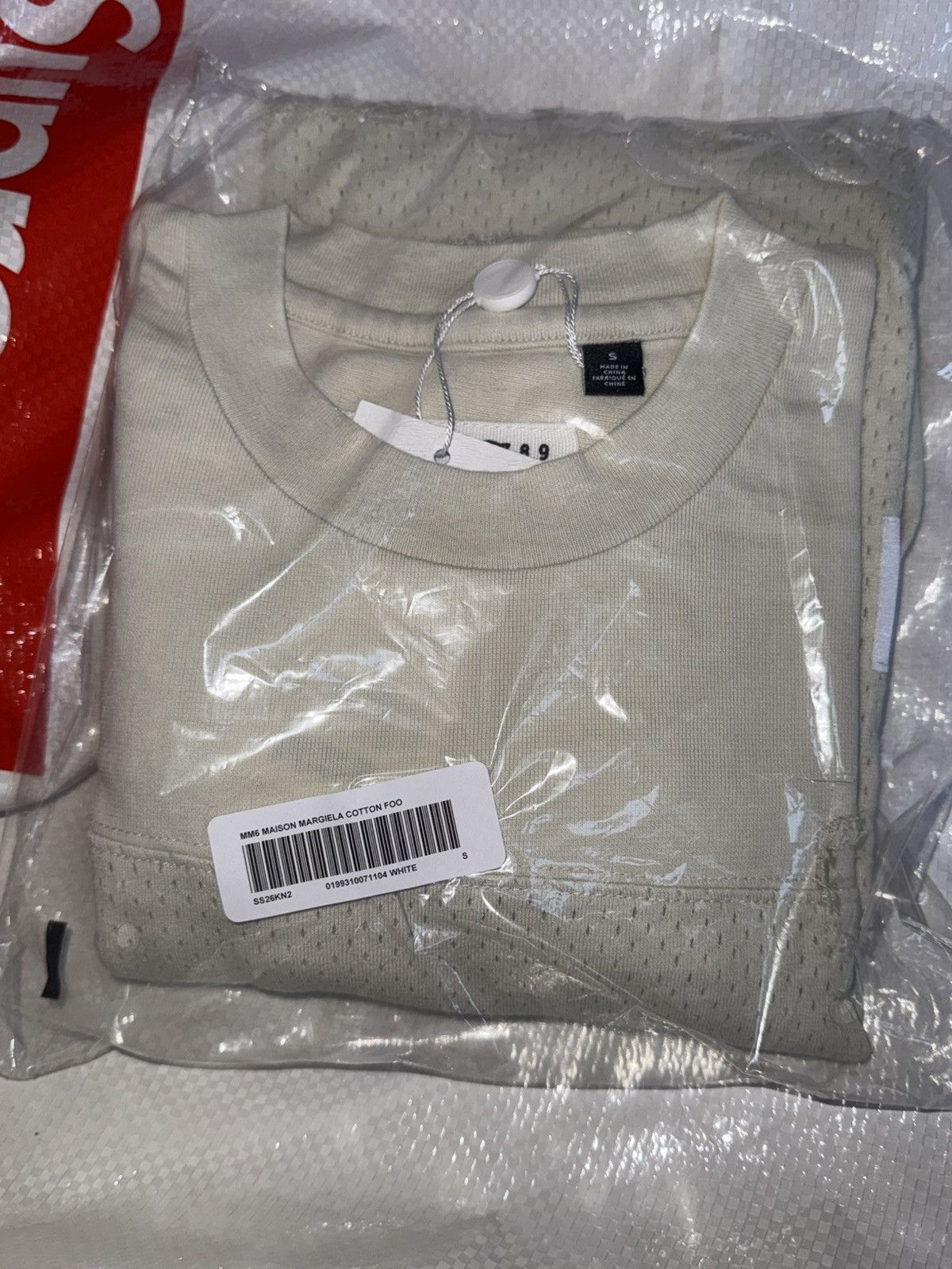 Maison Margiela × Supreme Supreme MM6 Maison Margiela Cotton Football Jersey Size US S / EU 44-46 / 1 - 3 Thumbnail