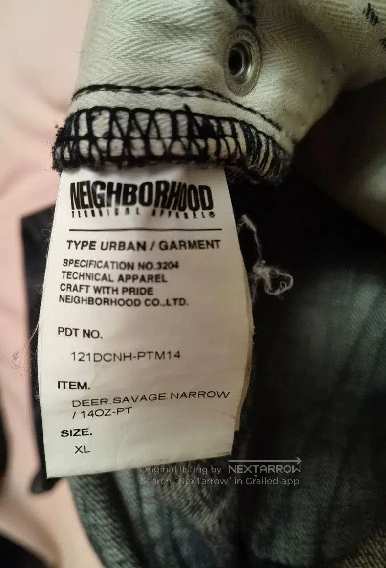 Neighborhood Neighborhood Denim Narrow XL Jeans. Size US 44 / EU 60 - 6 Thumbnail