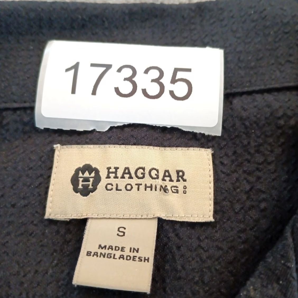 Haggar Haggar Shirt Mens S Black Cocktail Drinks Pattern Short Sleeve Button-Up Geometric, Pattern, Black, Haggar, Button-Up, Short Sleeve, Men's Shirt Size US S / EU 44-46 / 1 - 8 Thumbnail