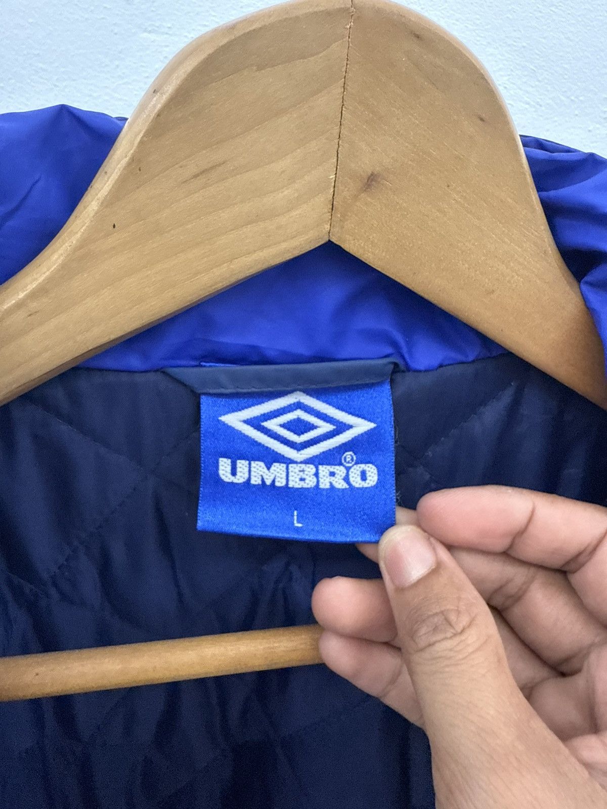 Chelsea Soccer Vintage Rare 97/98 UMBRO Chelsea FC Football Training Jacket Size US L / EU 52-54 / 3 - 12 Thumbnail