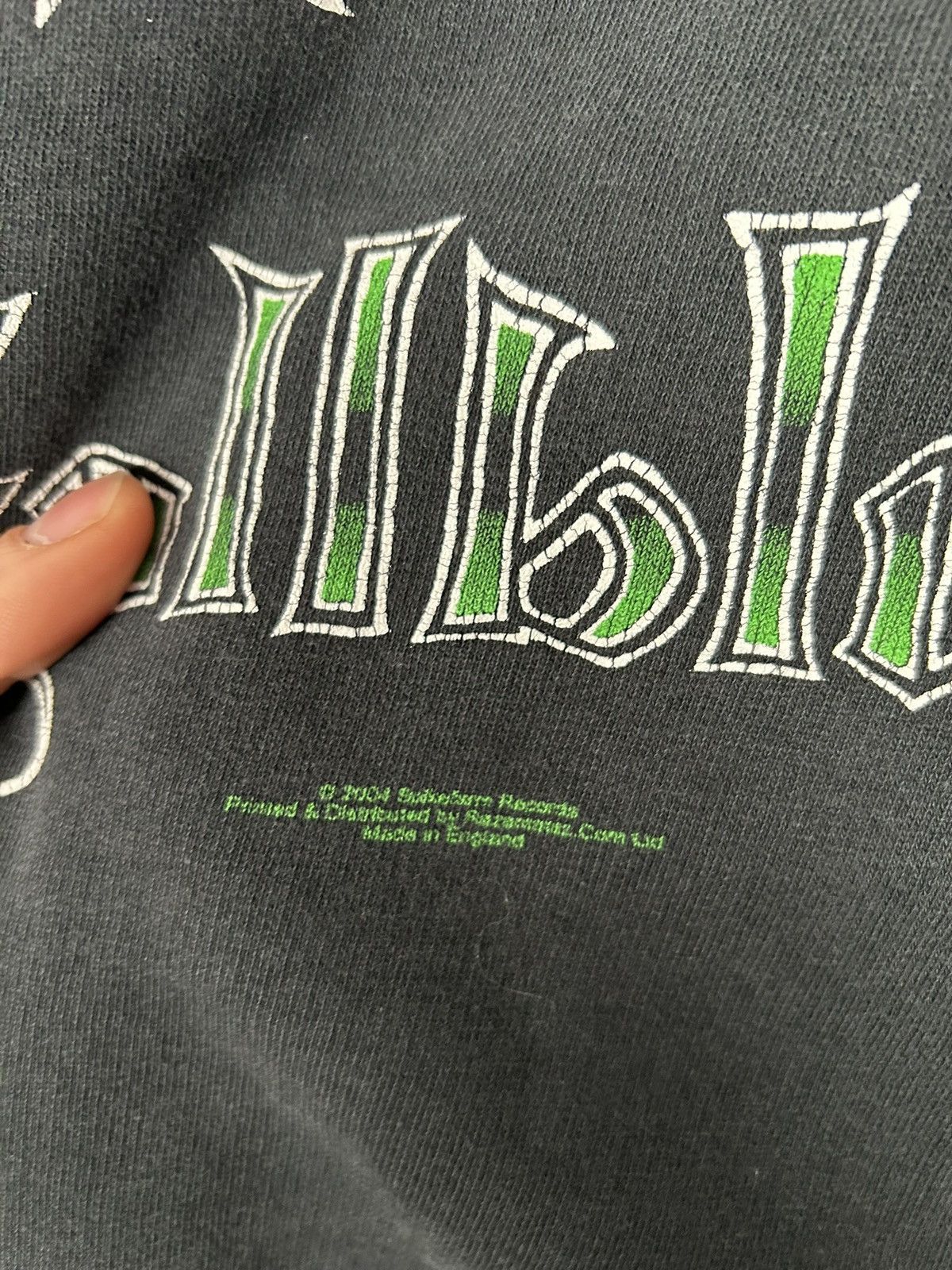 Vintage Vintage Finntroll Black Metal Rock Hoodie Avant Garde Punk Size US L / EU 52-54 / 3 - 6 Thumbnail