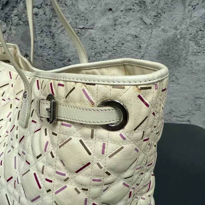 Dior Dior Beach Tote Bag in Beige-2505 Size ONE SIZE - 7 Thumbnail
