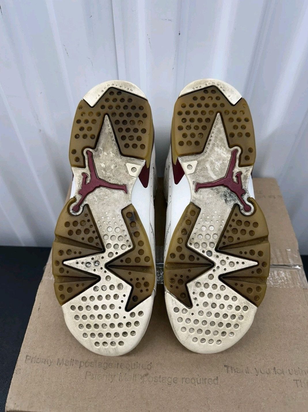 Nike Nike Air Jordan Retro 6 OG BG Maroon 2015 Size 6.5Y Size US 6.5 / EU 39-40 - 6 Thumbnail